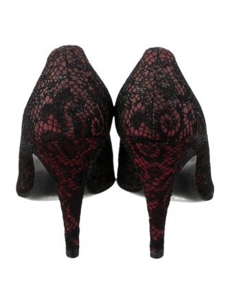 Isabel Canovas Glitter Accents Pumps