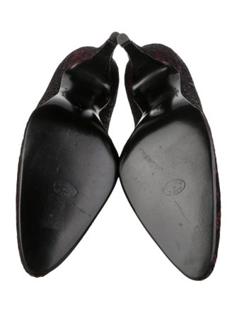 Isabel Canovas Glitter Accents Pumps