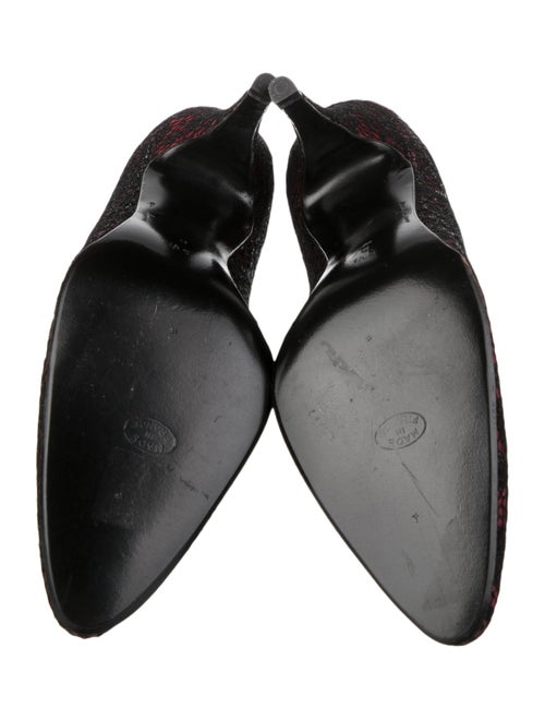 Isabel Canovas Glitter Accents Pumps