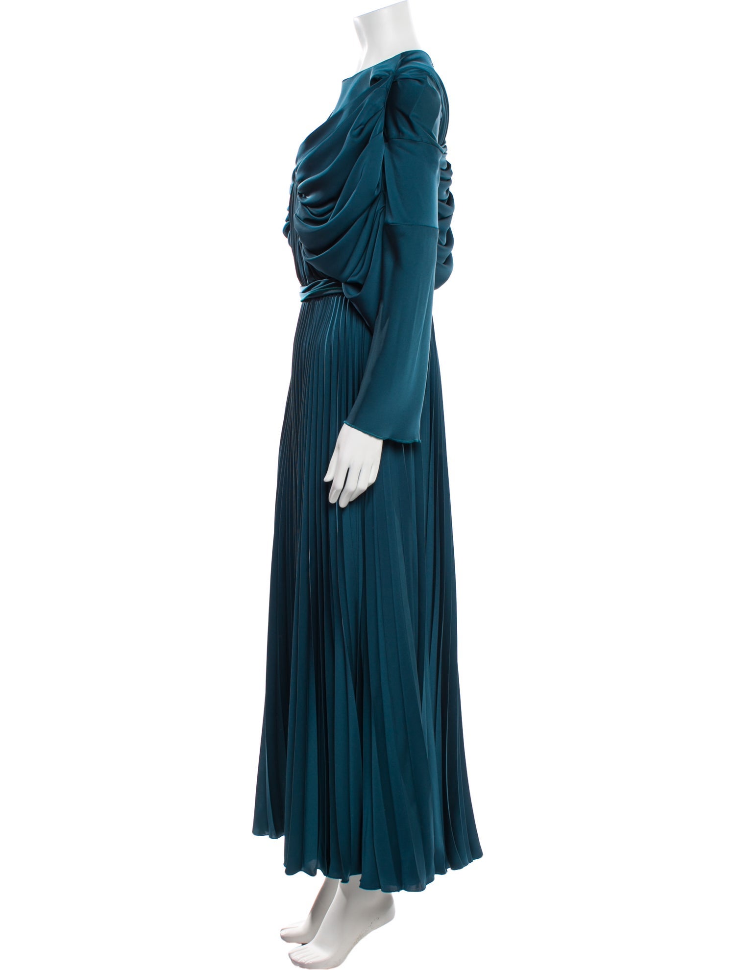 Isabel Sanchis Crew Neck Long Dress