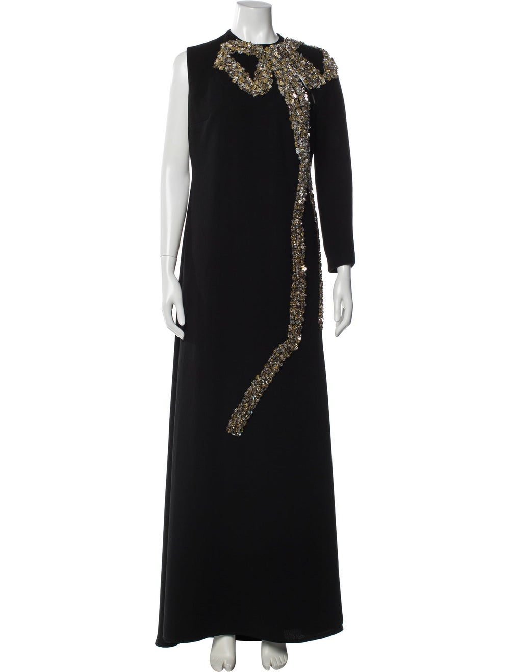 Isabel Sanchis Crew Neck Midi Length Dress