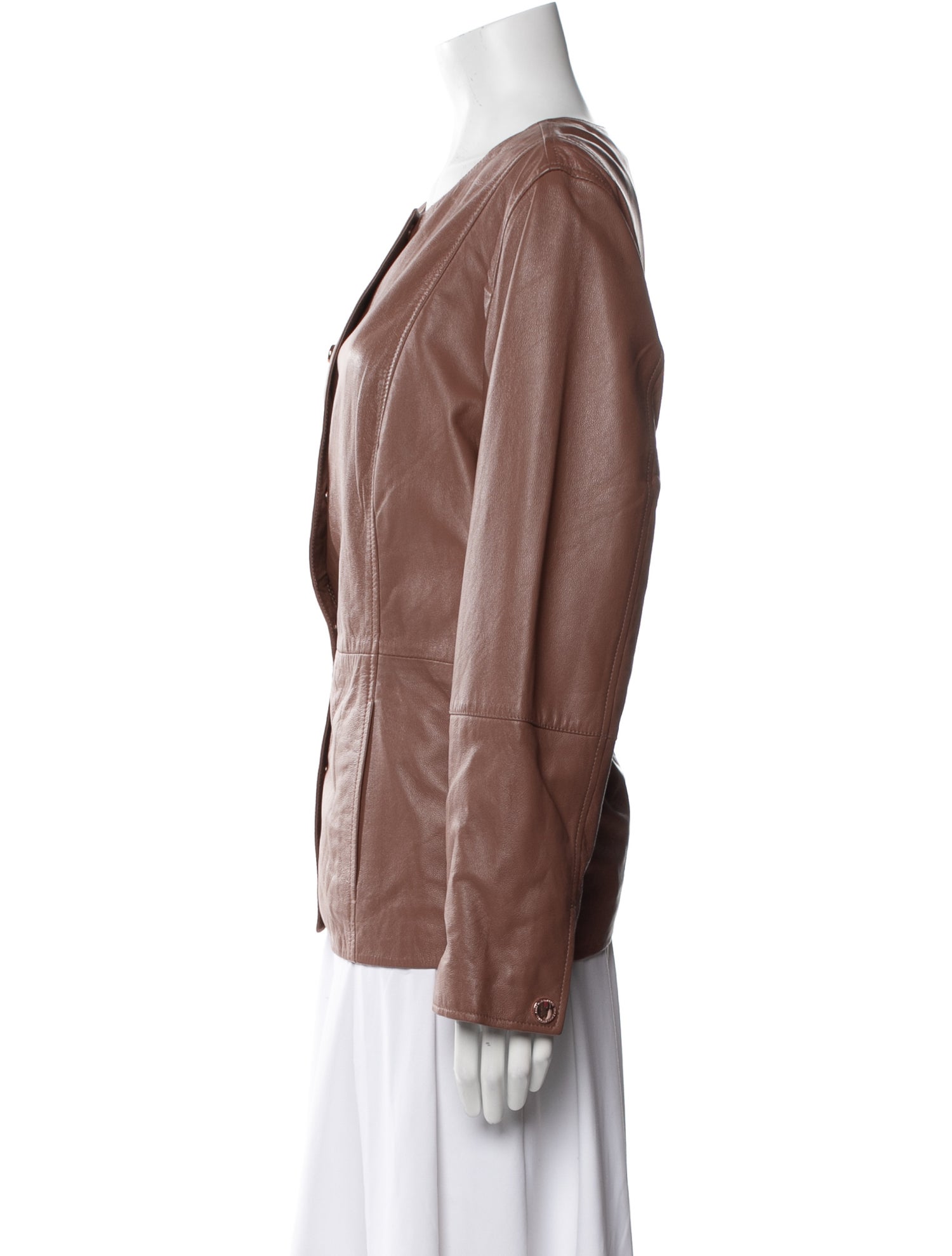 Isaac Mizrahi Leather Jacket