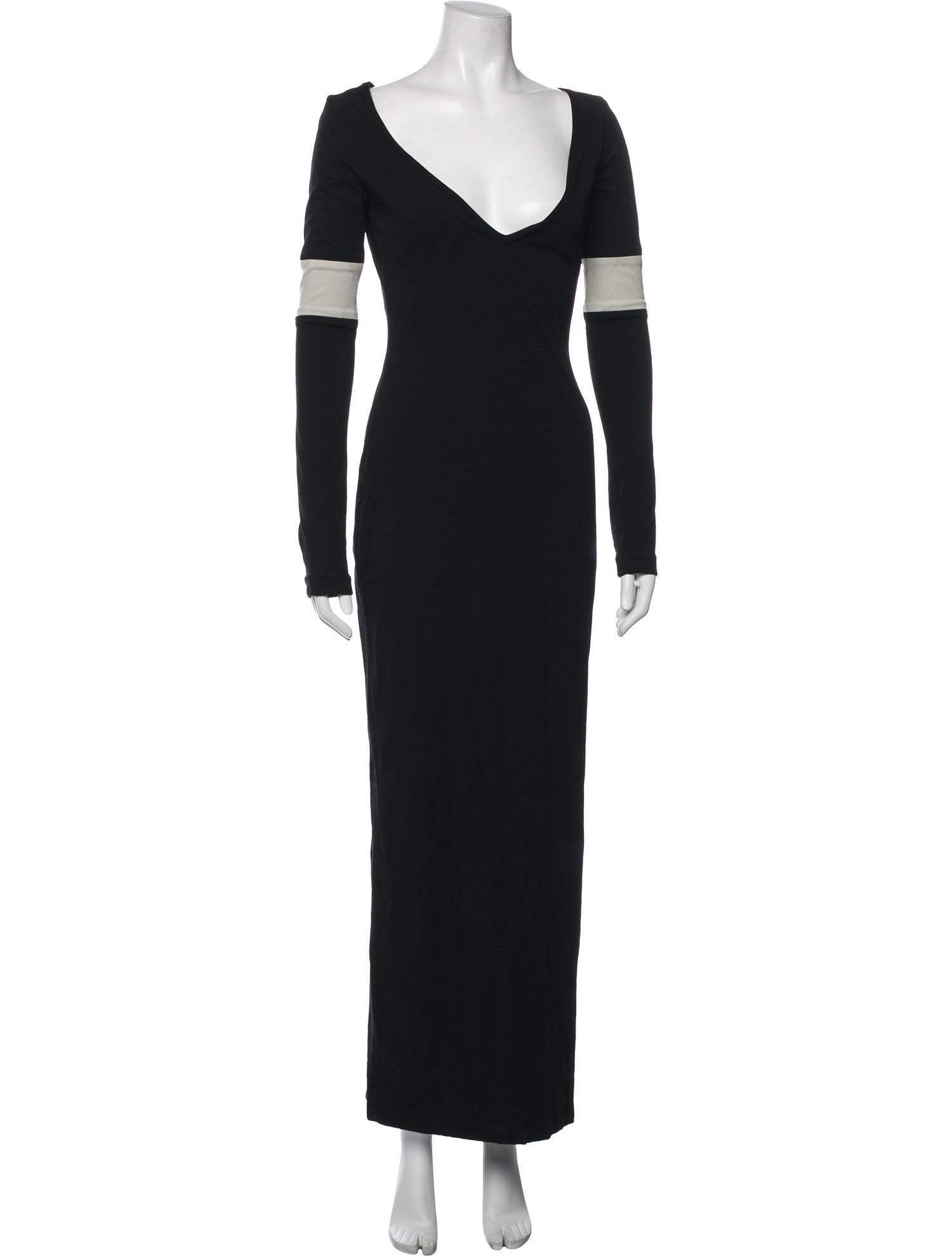 V-Neck Long Dress