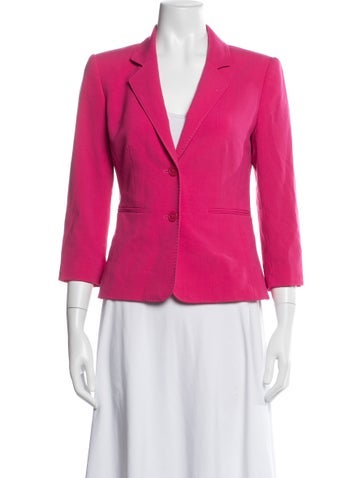 Pre-owned Isaac Mizrahi Blazer In Pink