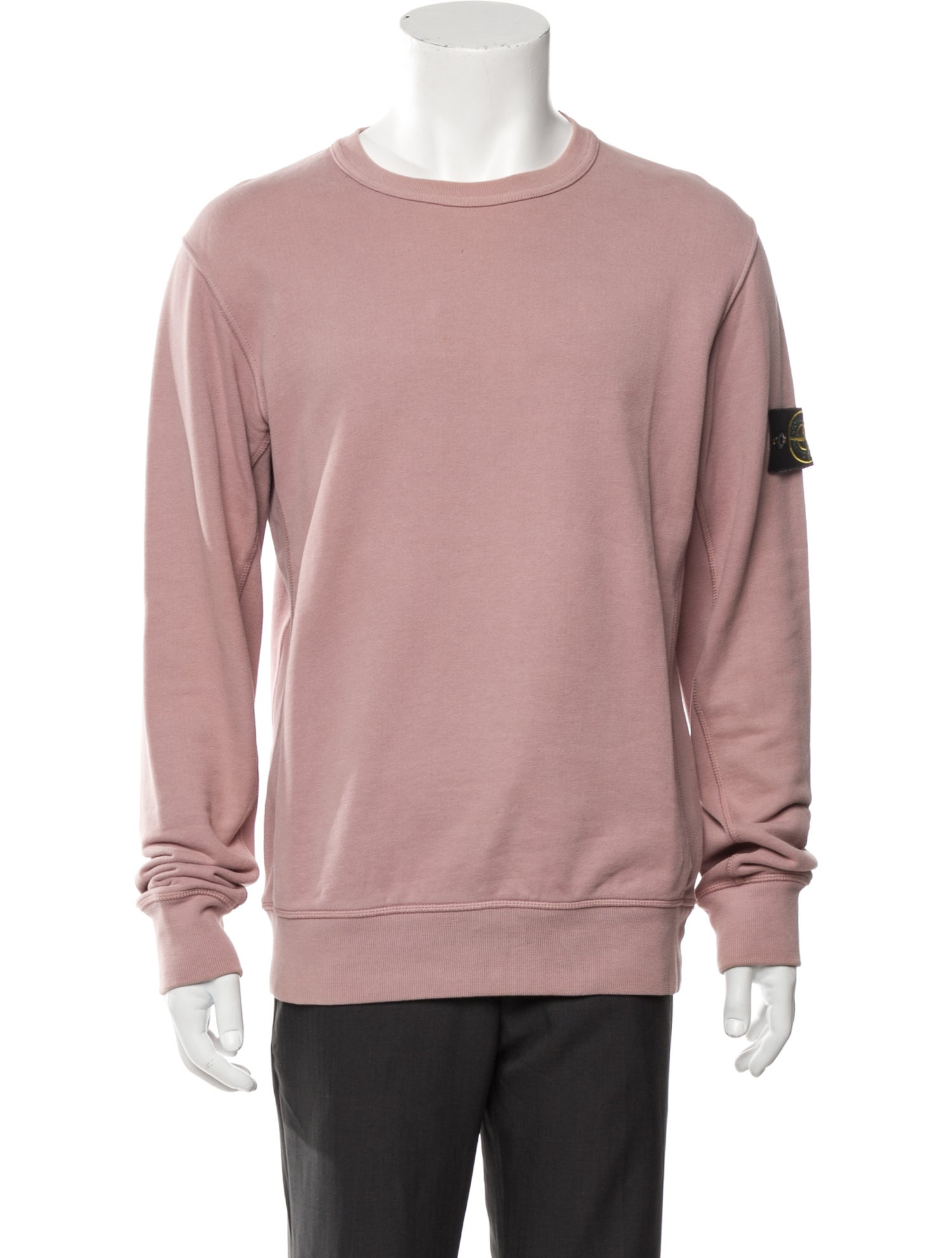 Stone Island Crew Neck Long Sleeve Sweatshirt