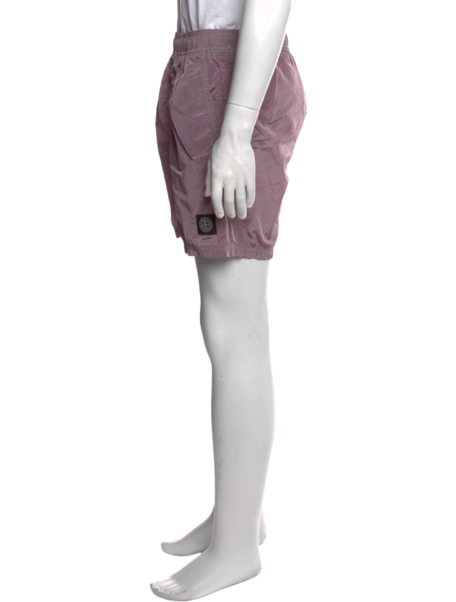 Stone Island Mesh Accents Swim Trunks