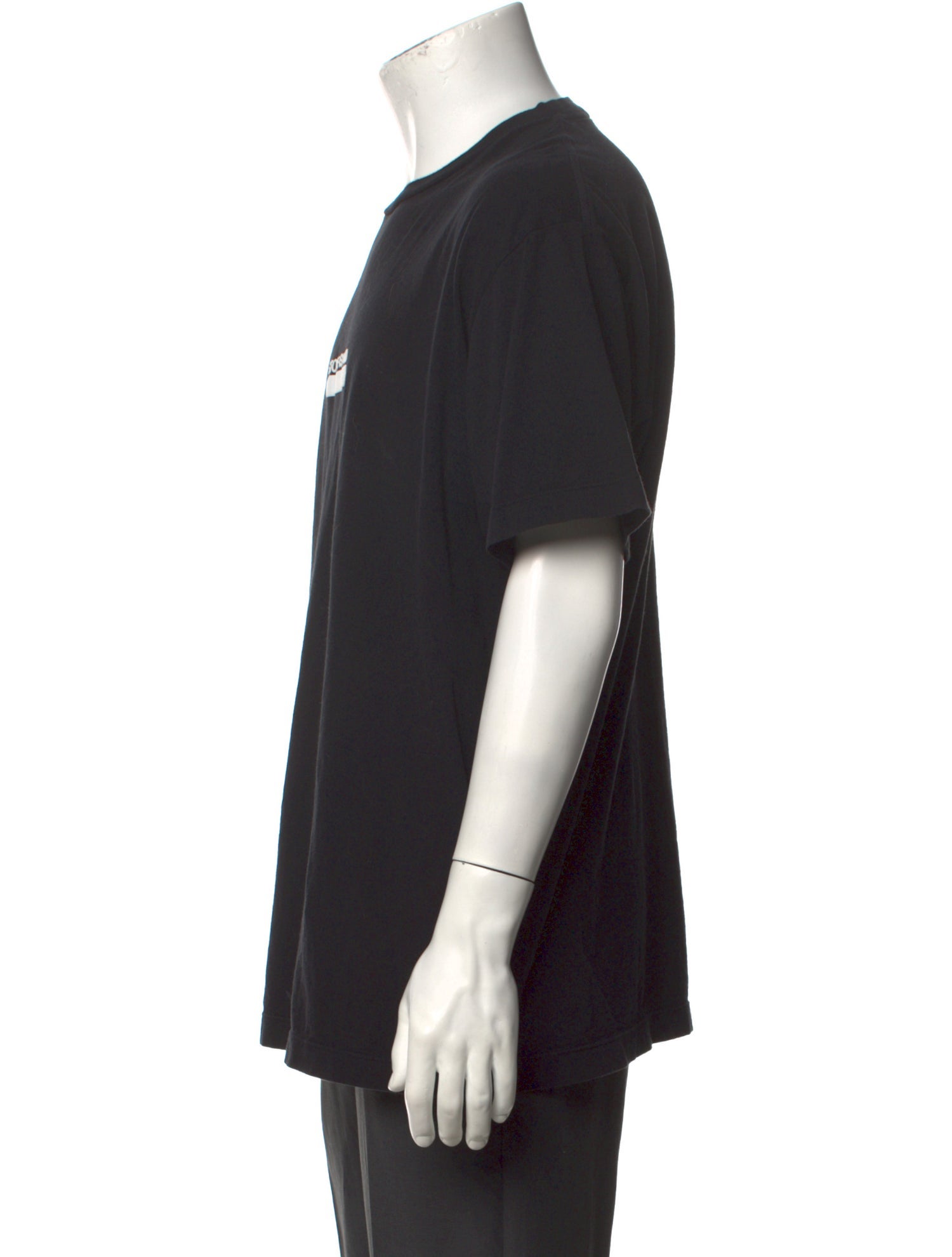 Stone Island Logo Print Graphic Print T-Shirt