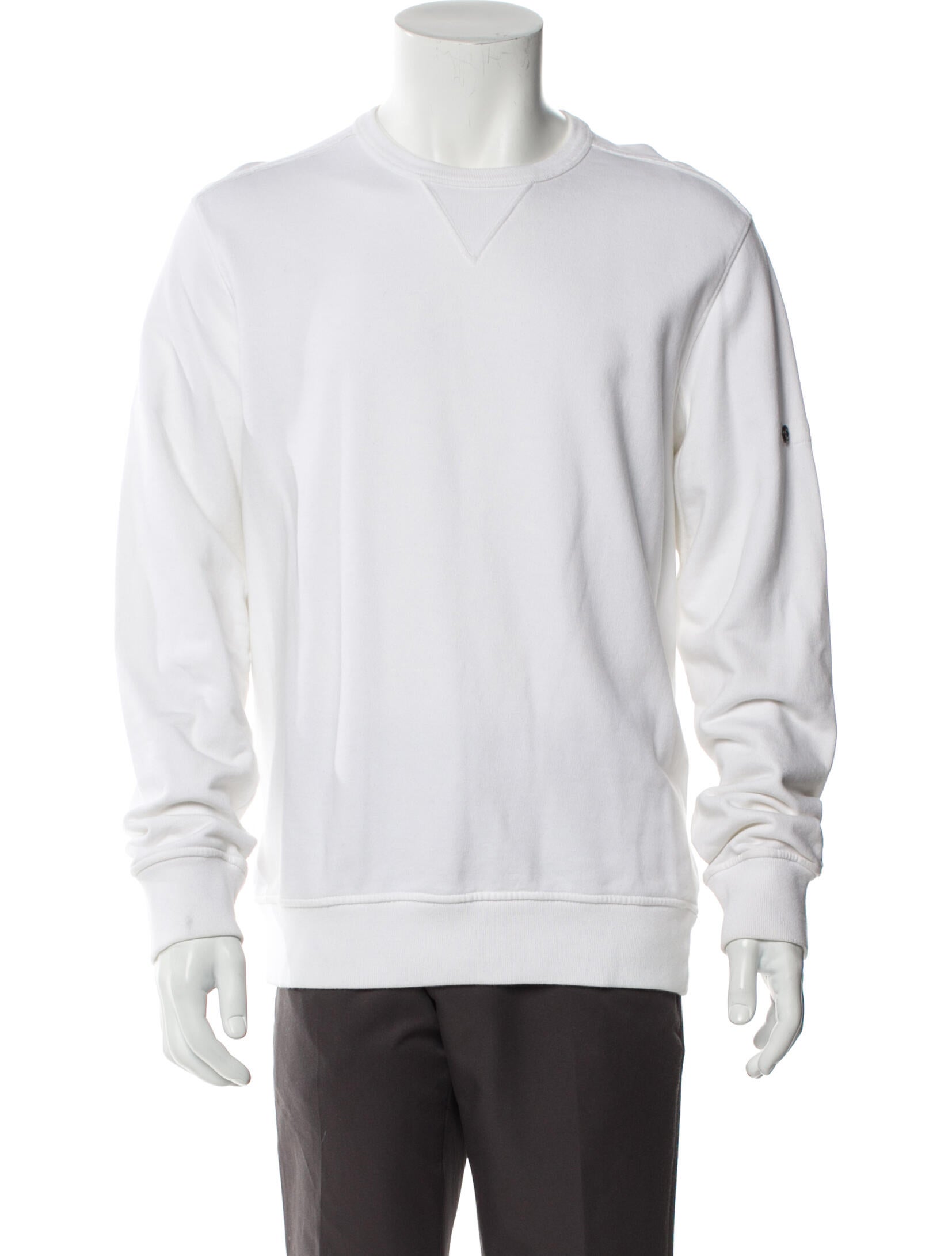 Stone Island Crew Neck Long Sleeve Pullover