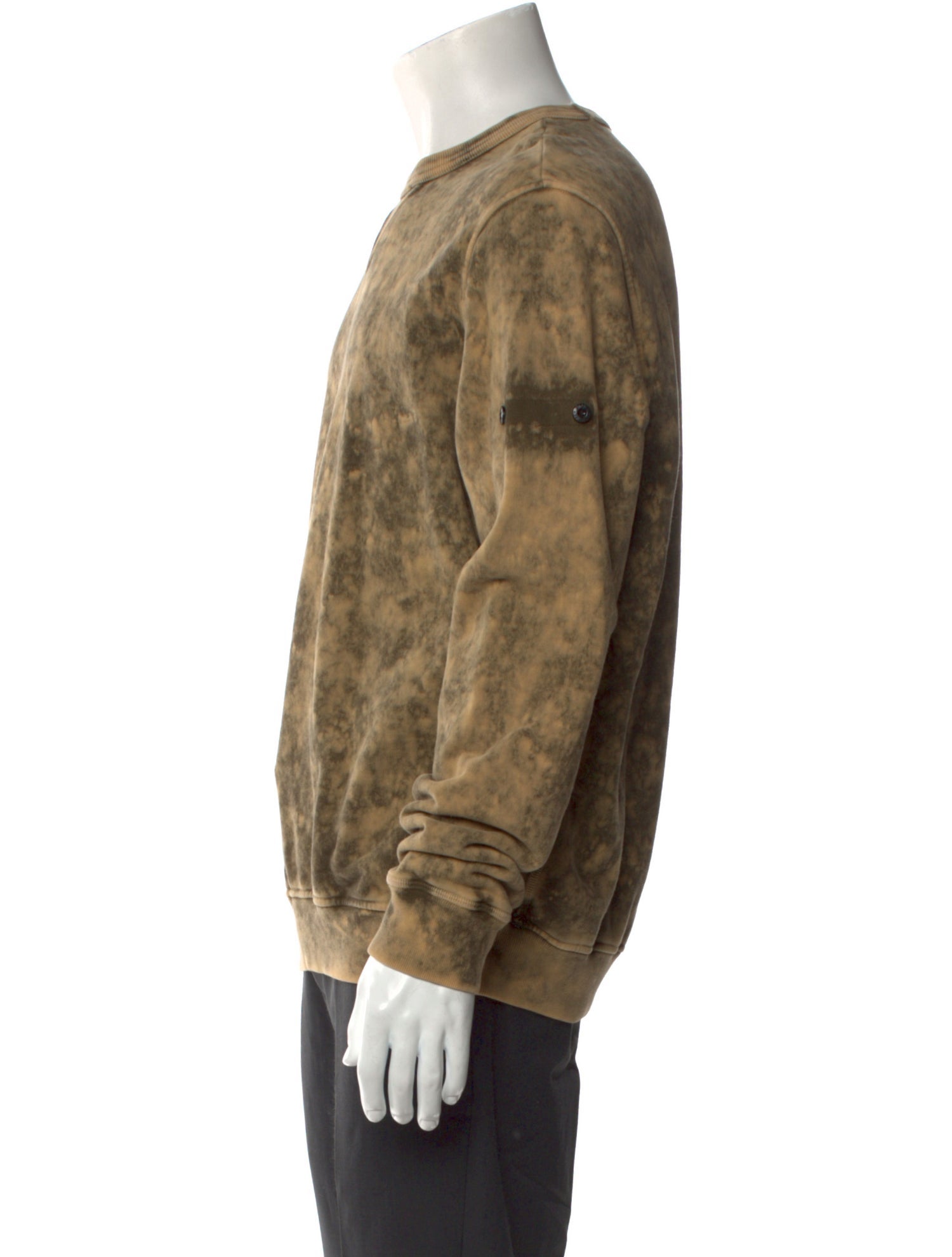 Stone Island Printed Crew Neck Pullover