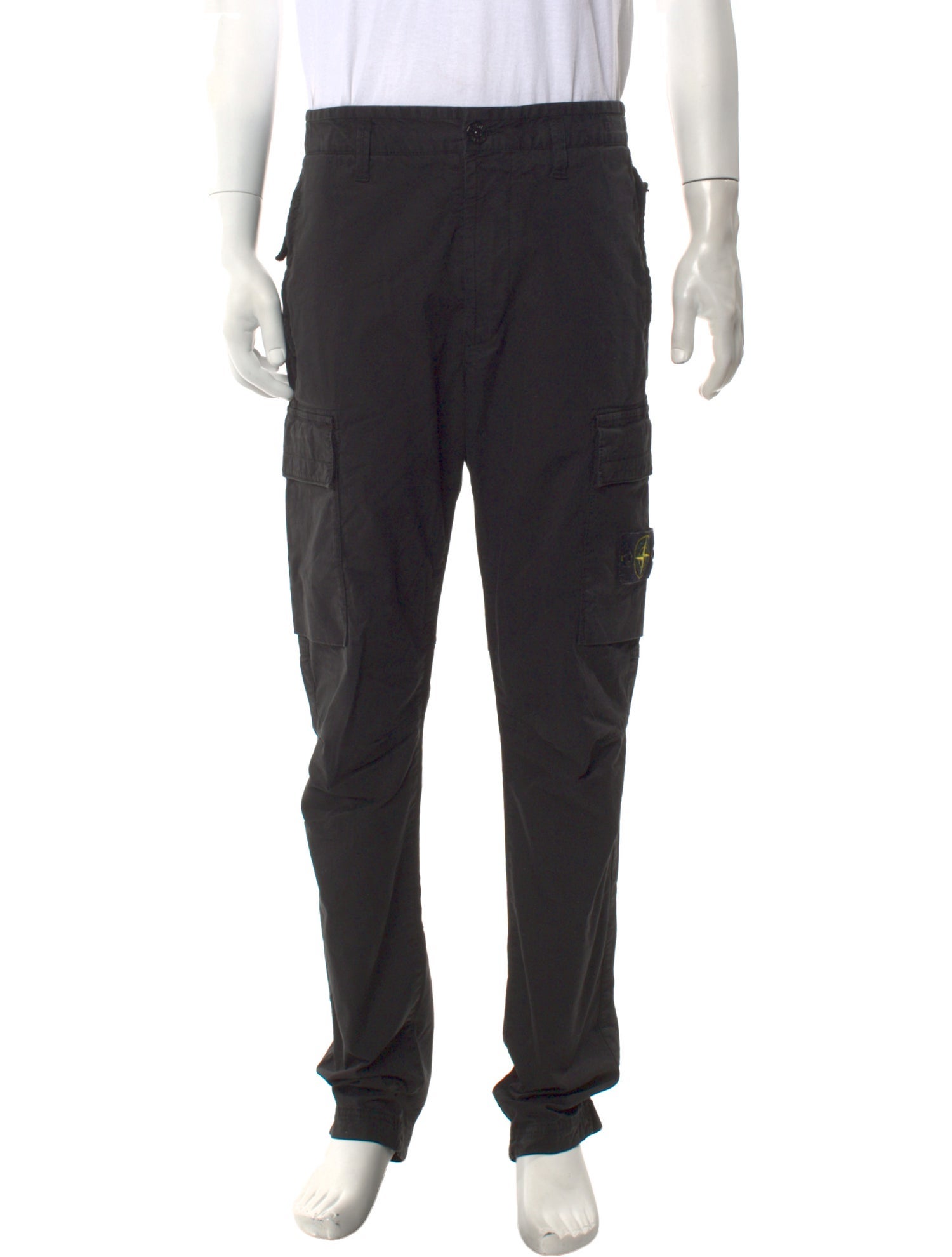 Stone Island Graphic Print Cargo Pants