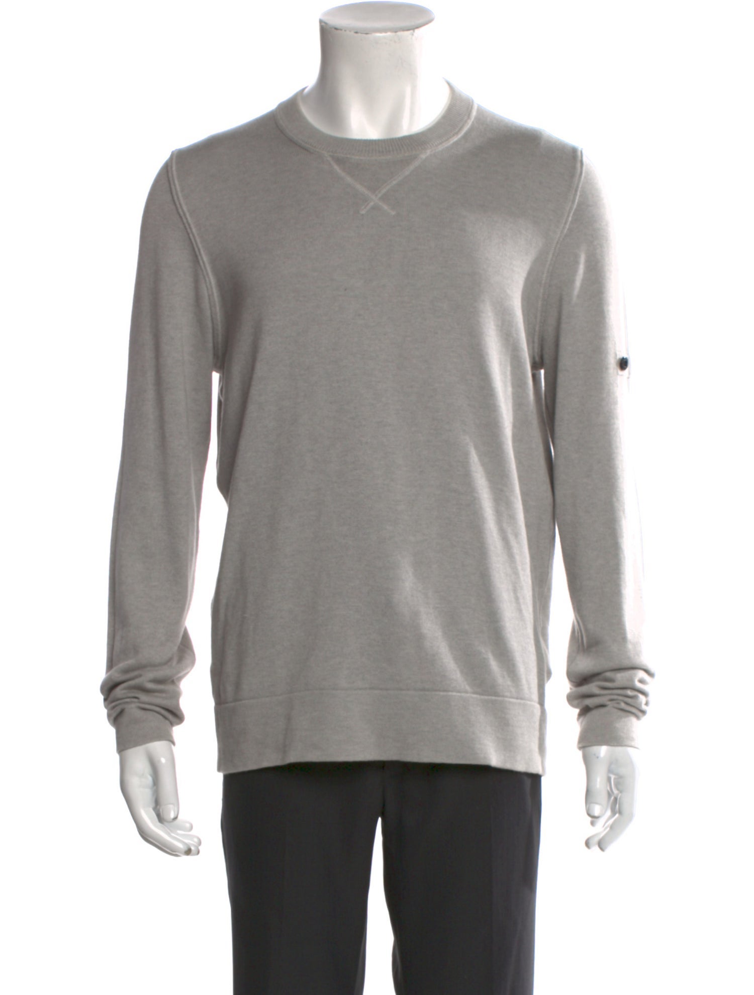 Stone Island Crew Neck Long Sleeve Pullover