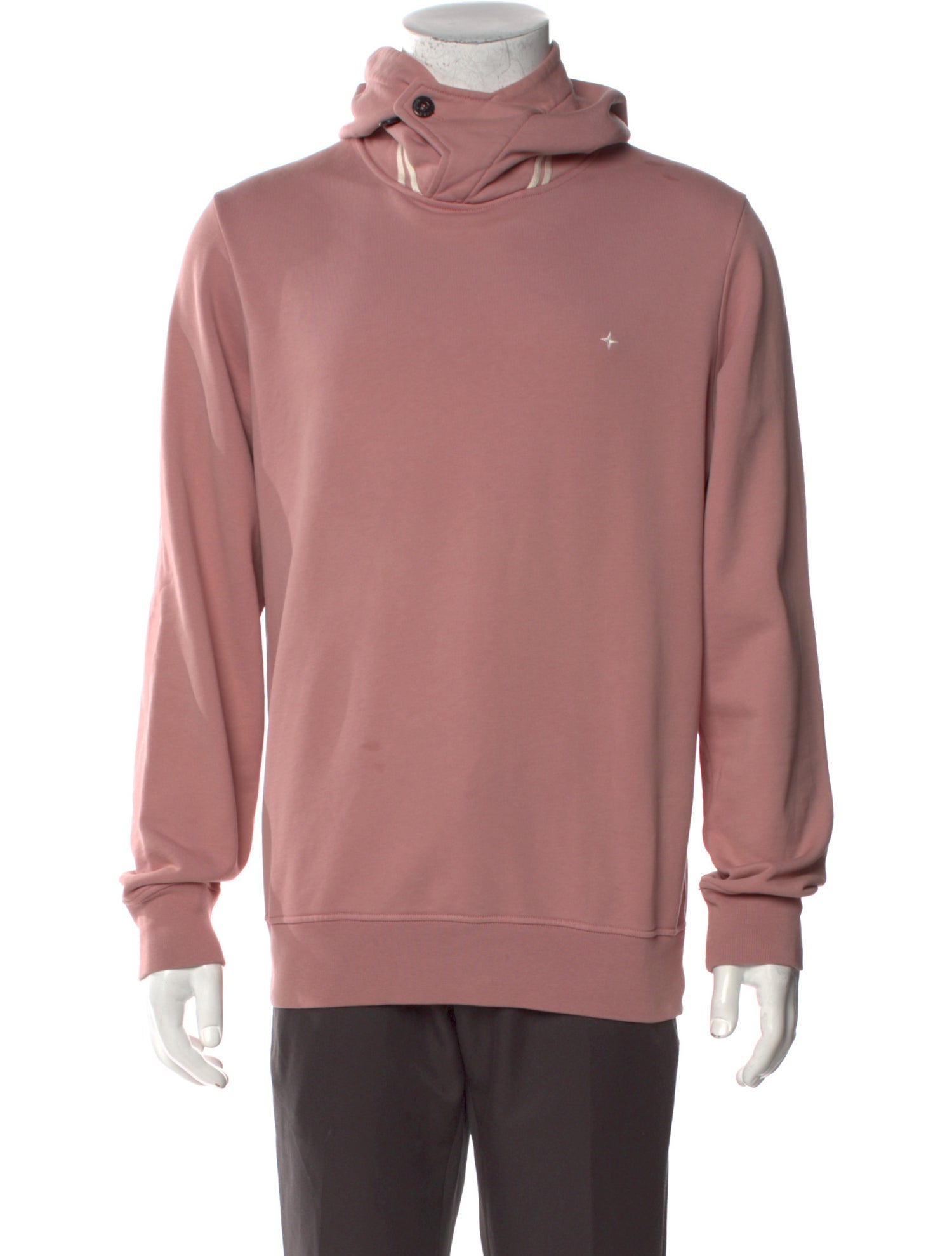 Stone Island Turtleneck Long Sleeve Hoodie