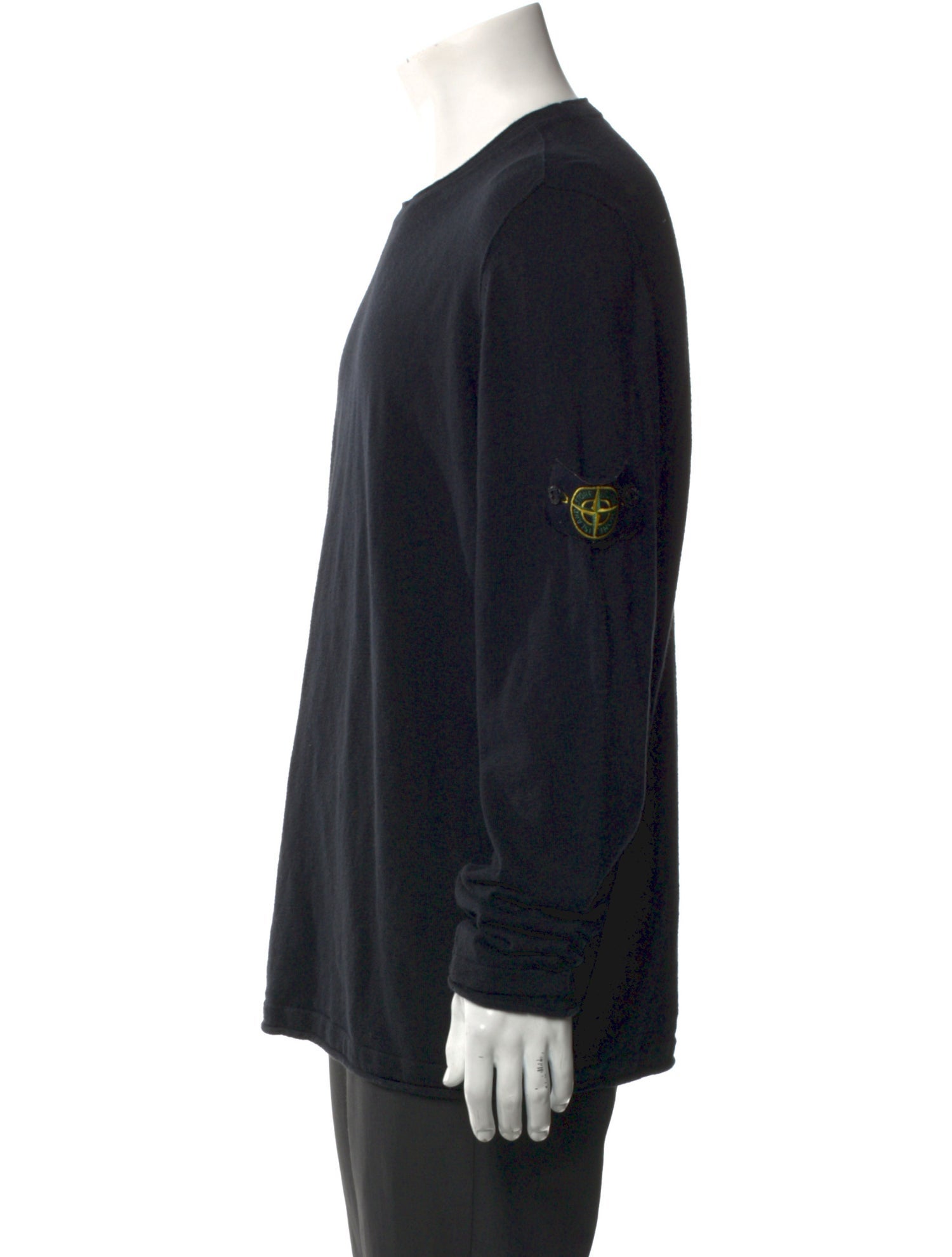 Stone Island Crew Neck Long Sleeve Pullover
