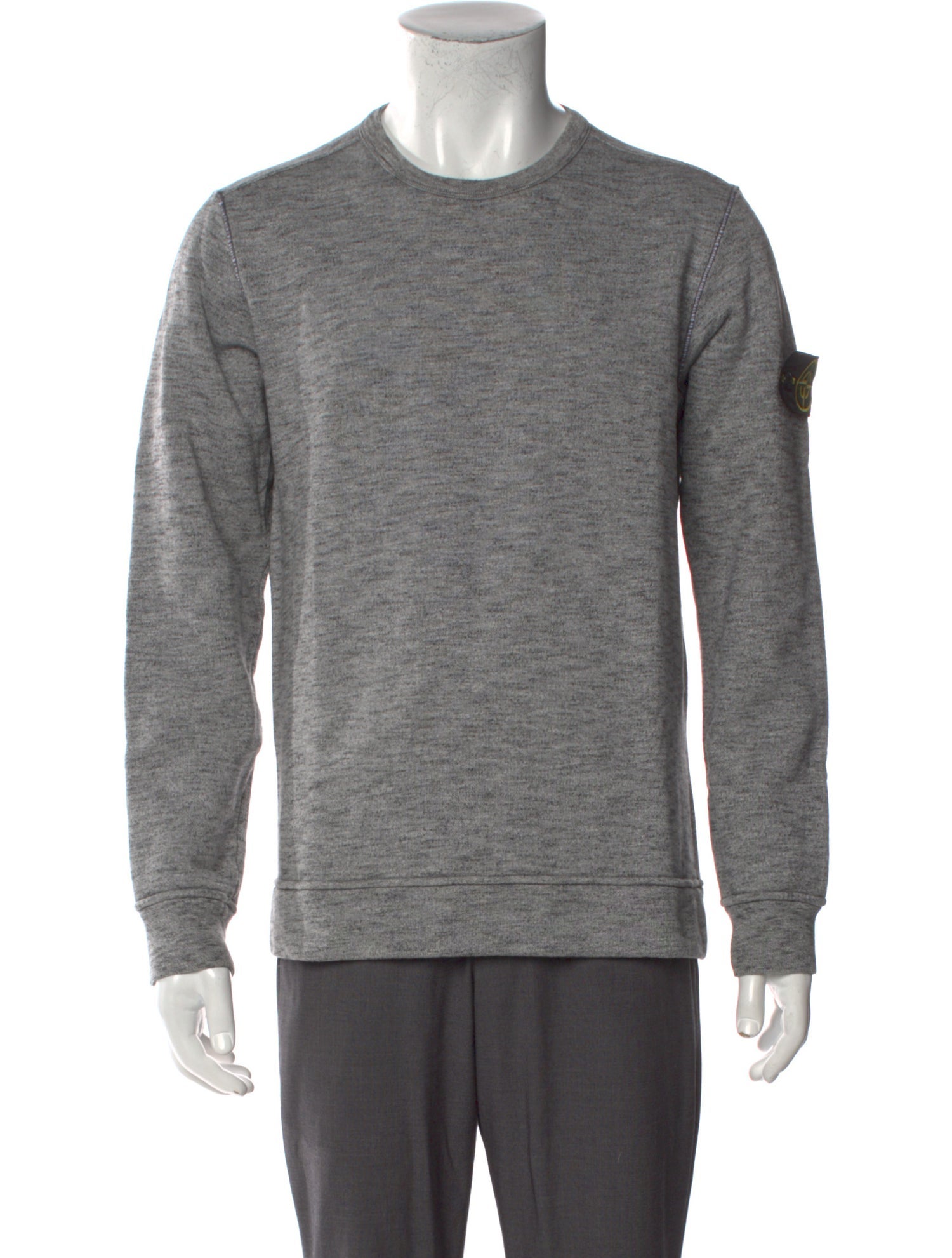 Stone Island Crew Neck Long Sleeve Pullover