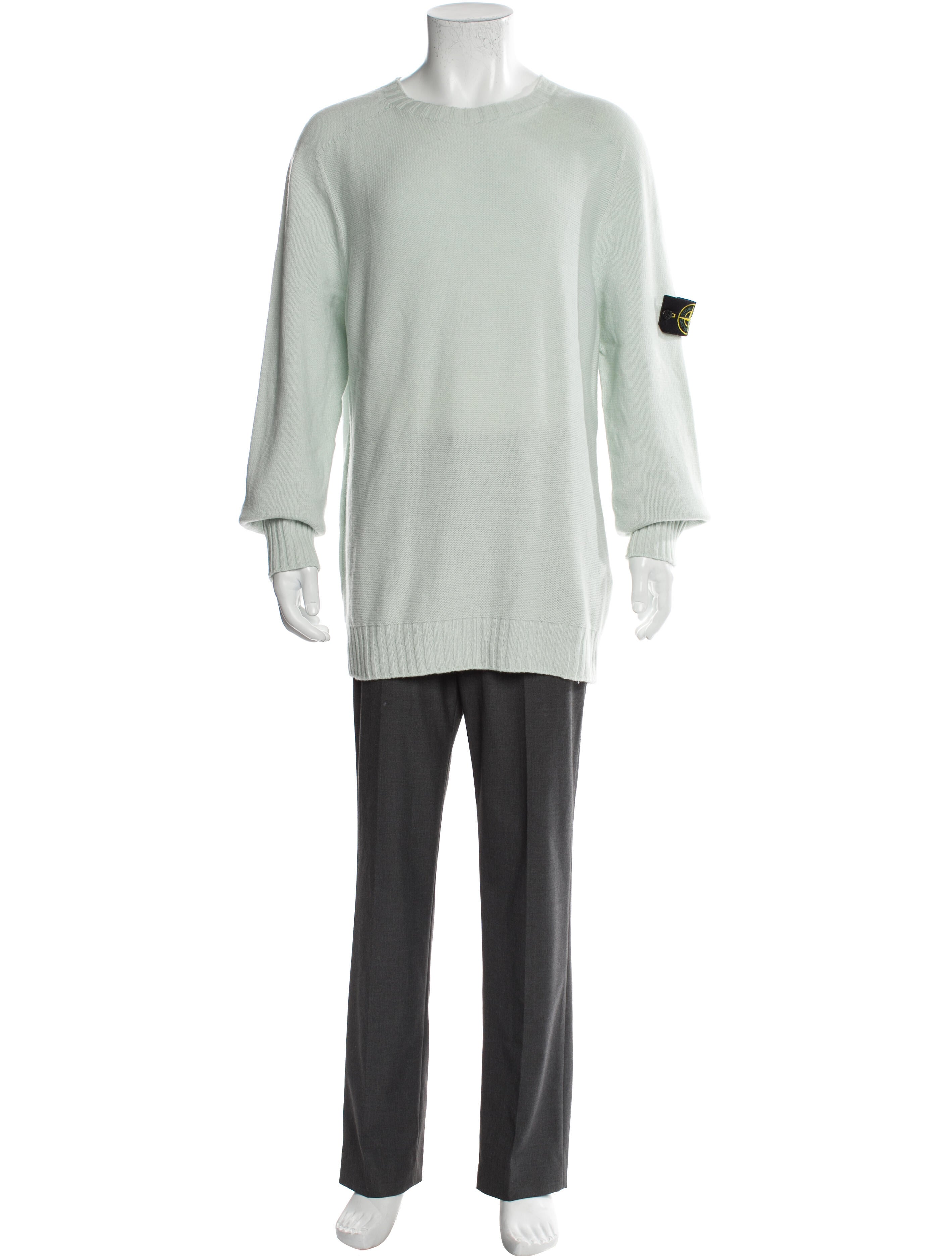 Stone Island Wool Crew Neck Pullover