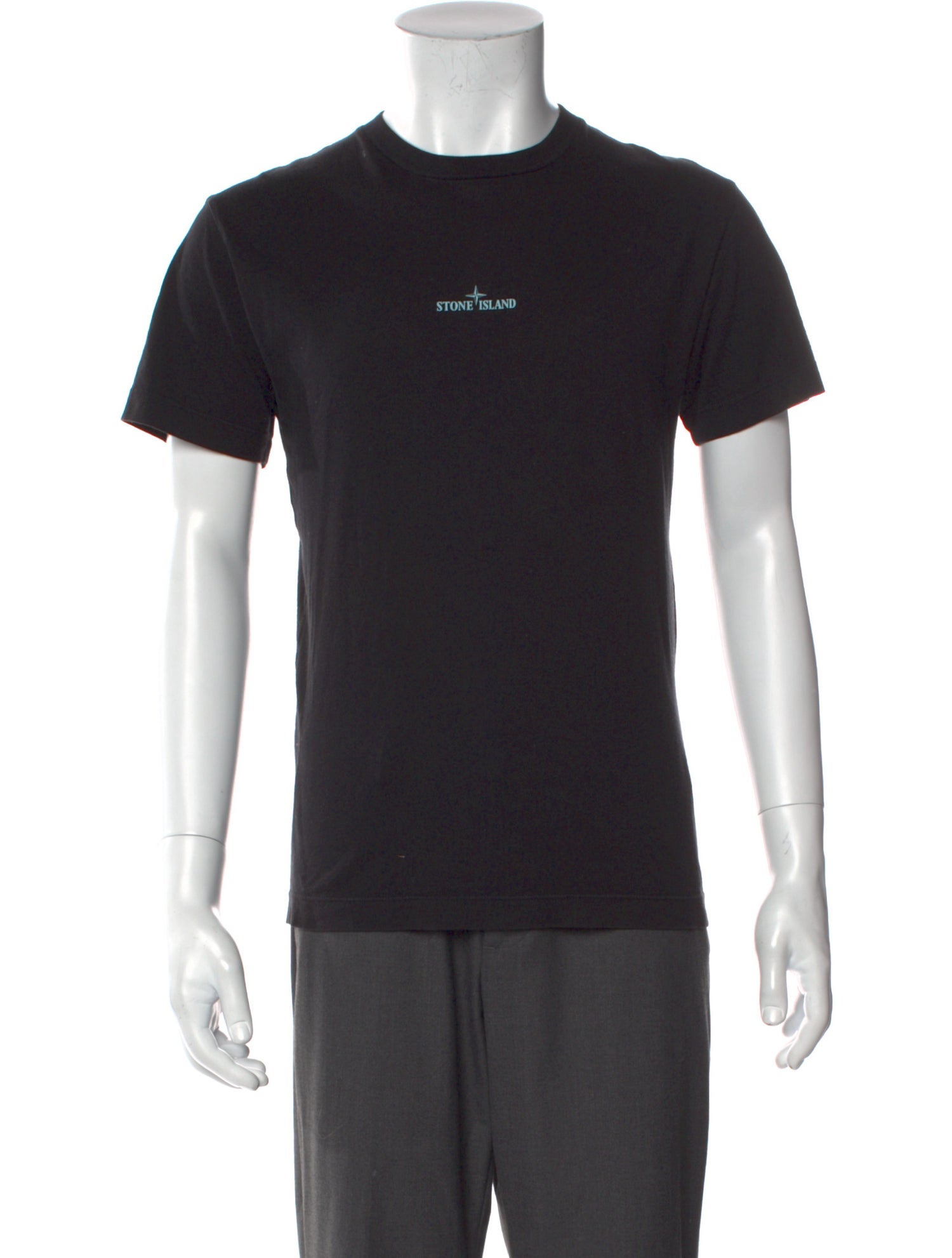 Stone Island Graphic Print Crew Neck T-Shirt