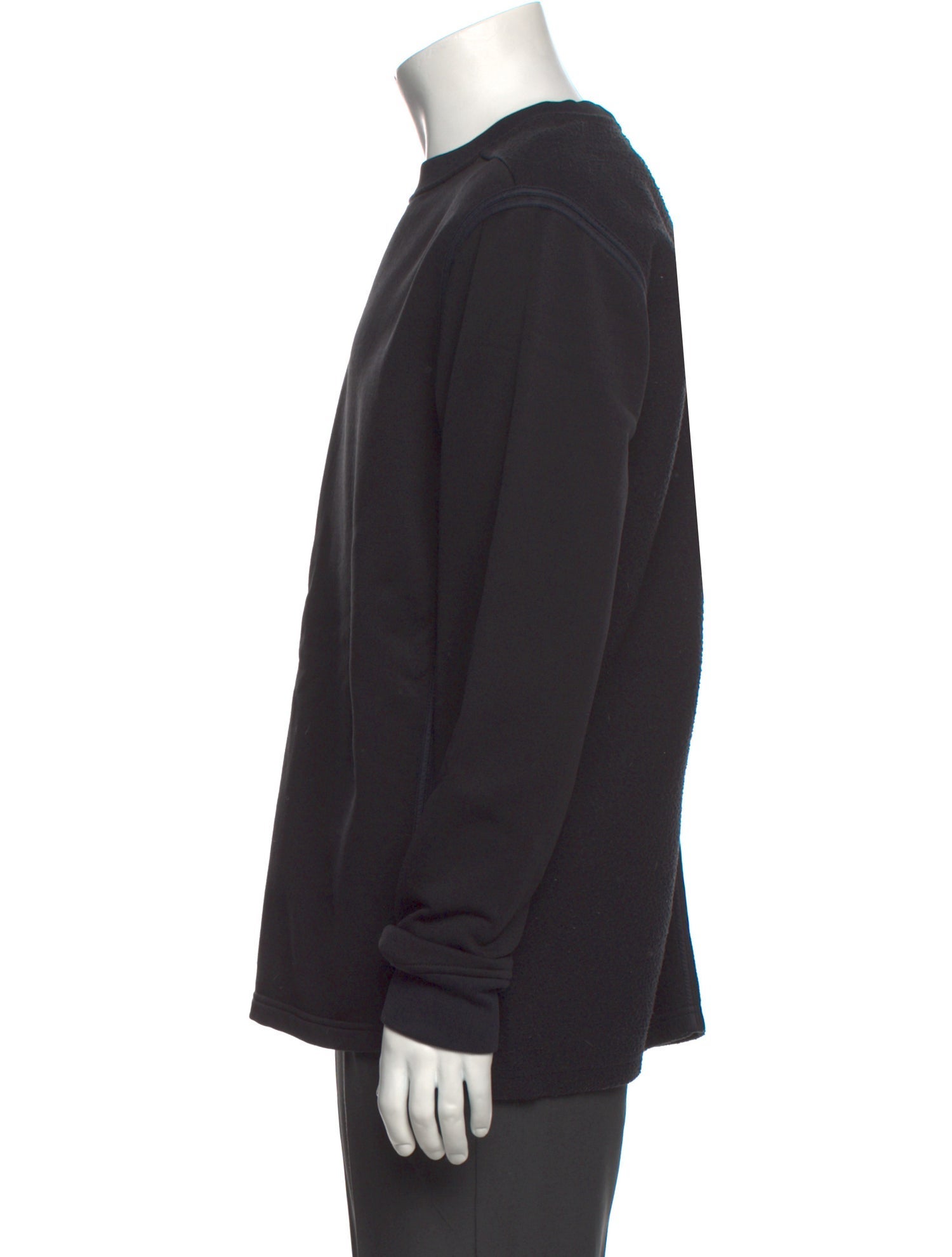 Stone Island Crew Neck Long Sleeve Sweatshirt