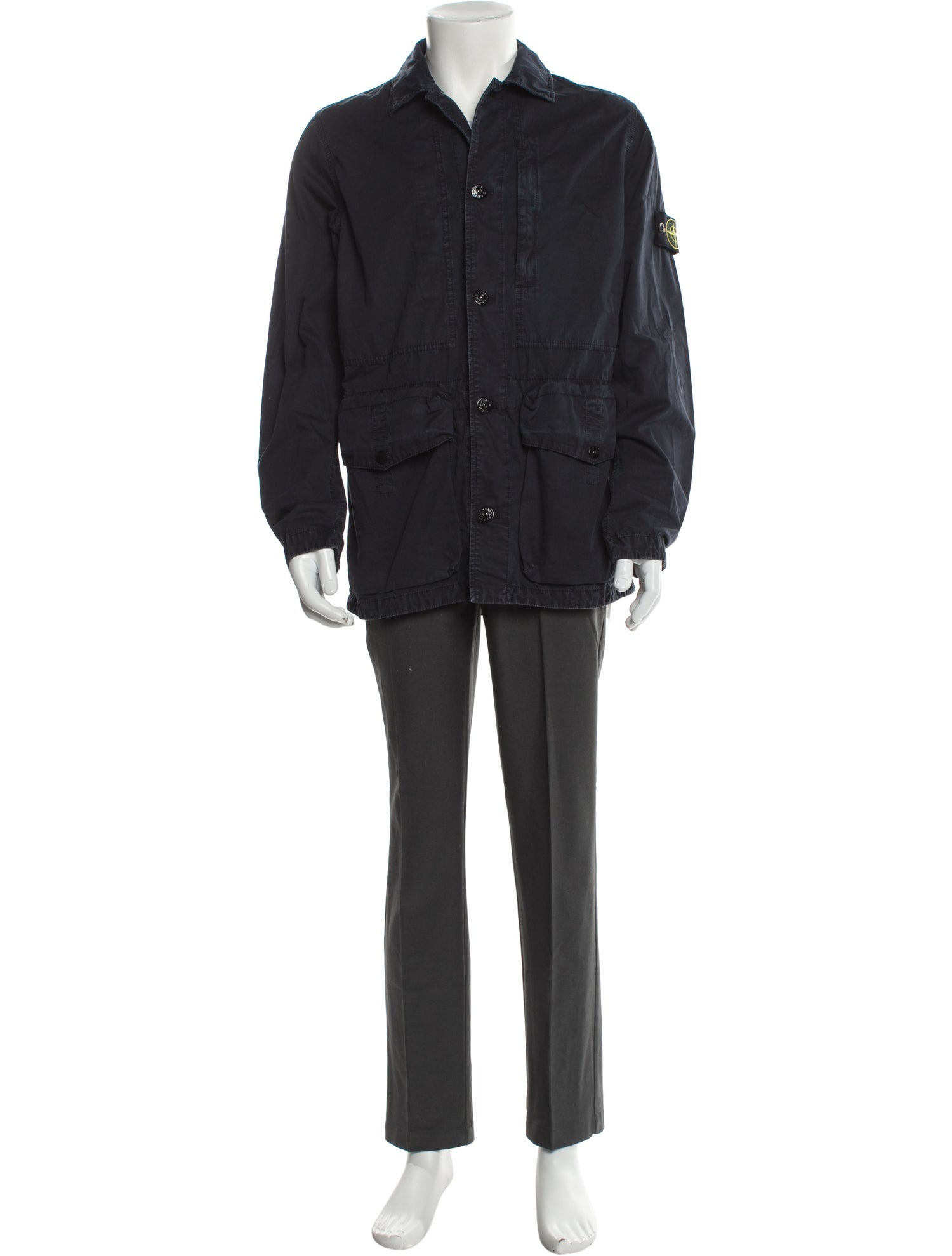 Stone Island Garment Dyed Shirt Parka