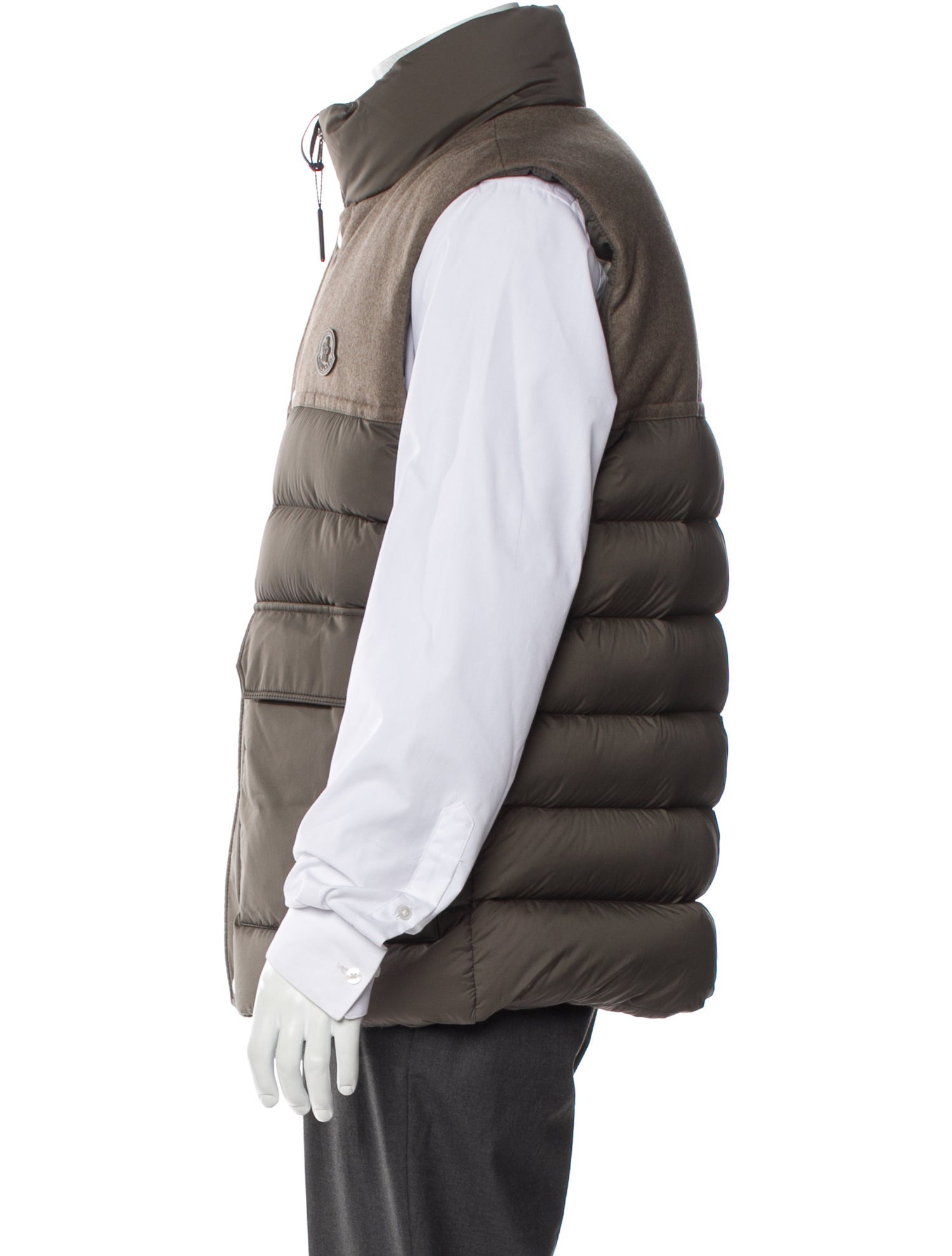 Moncler Colorblock Pattern Vest w/ Tags