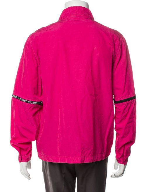 Stone Island Graphic Print Denim Jacket