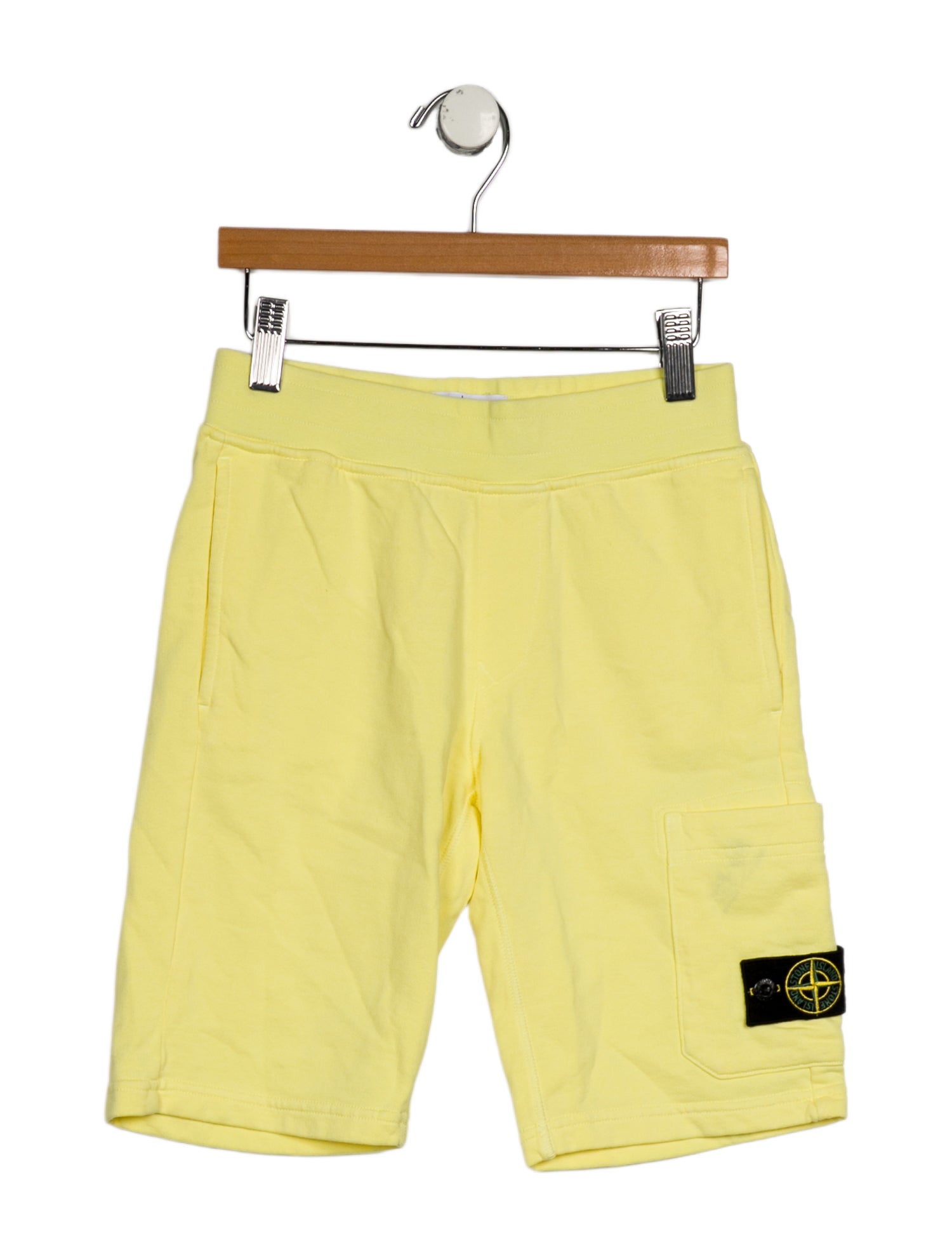 Stone Island Boys Cotton Casual Shorts