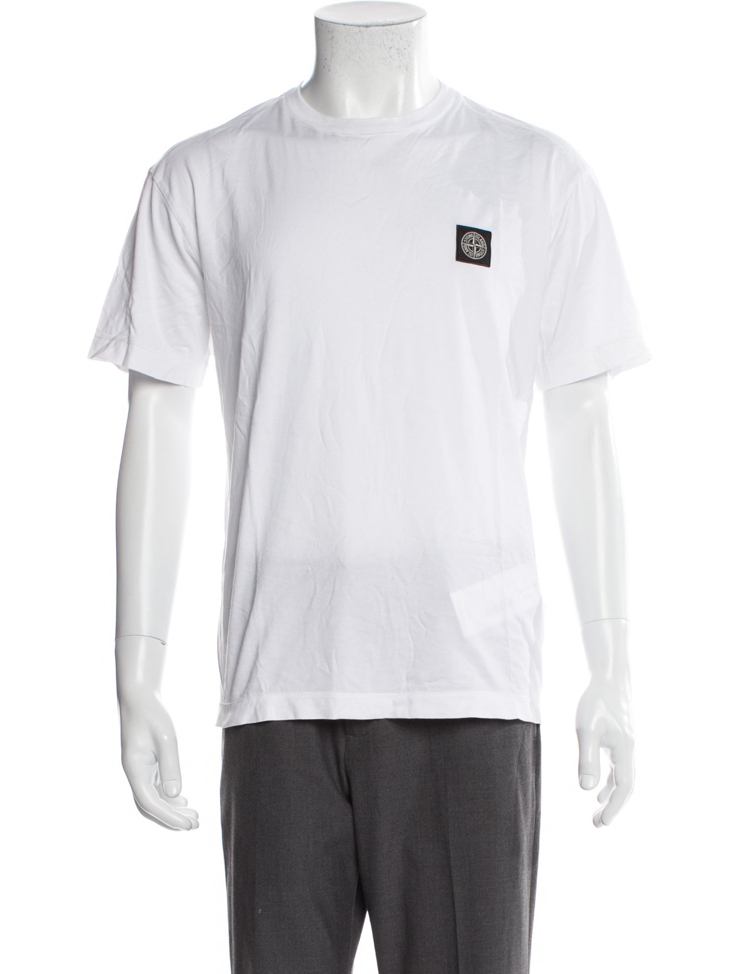 Stone Island Graphic Print Crew Neck T-Shirt