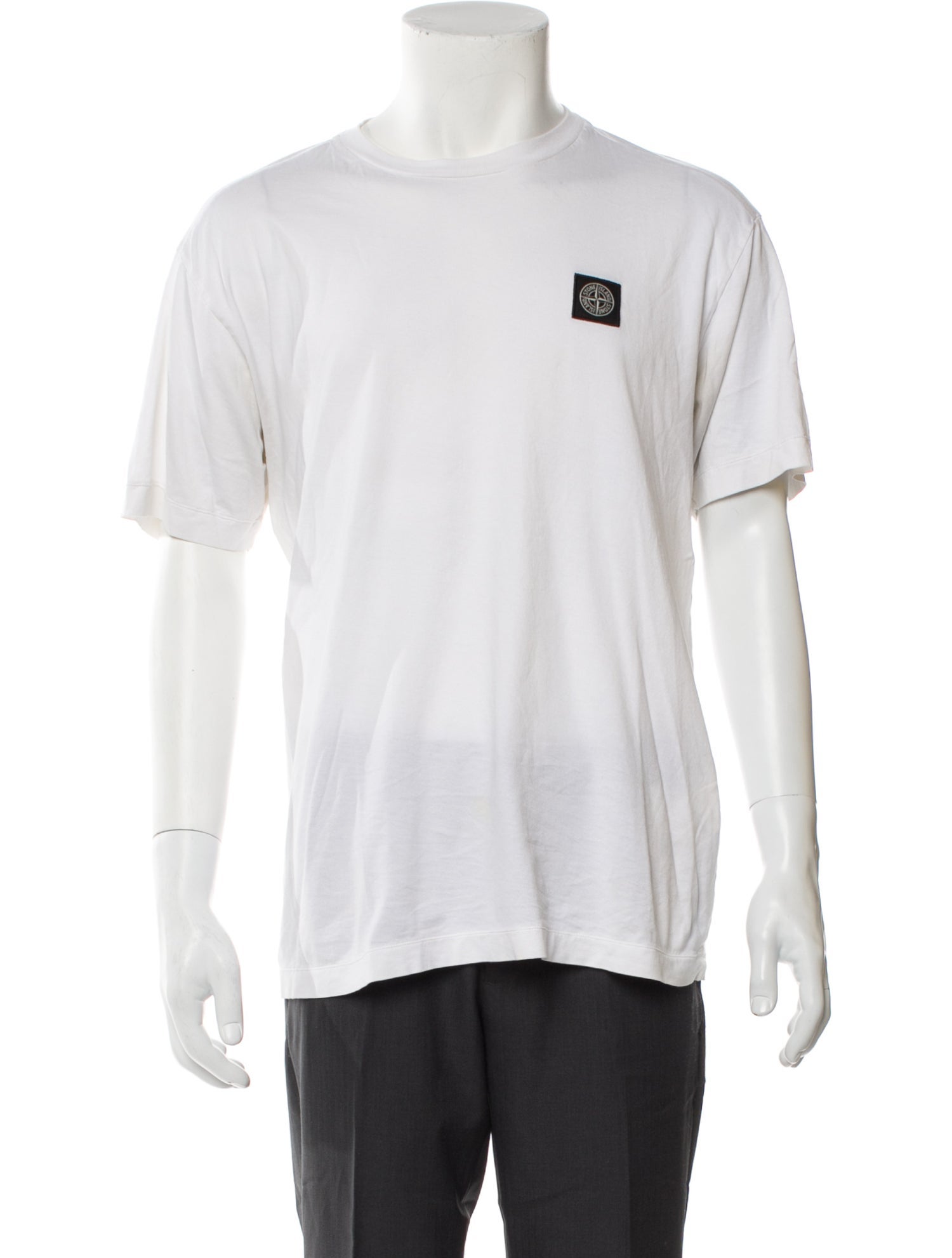 Stone Island Graphic Print Crew Neck T-Shirt