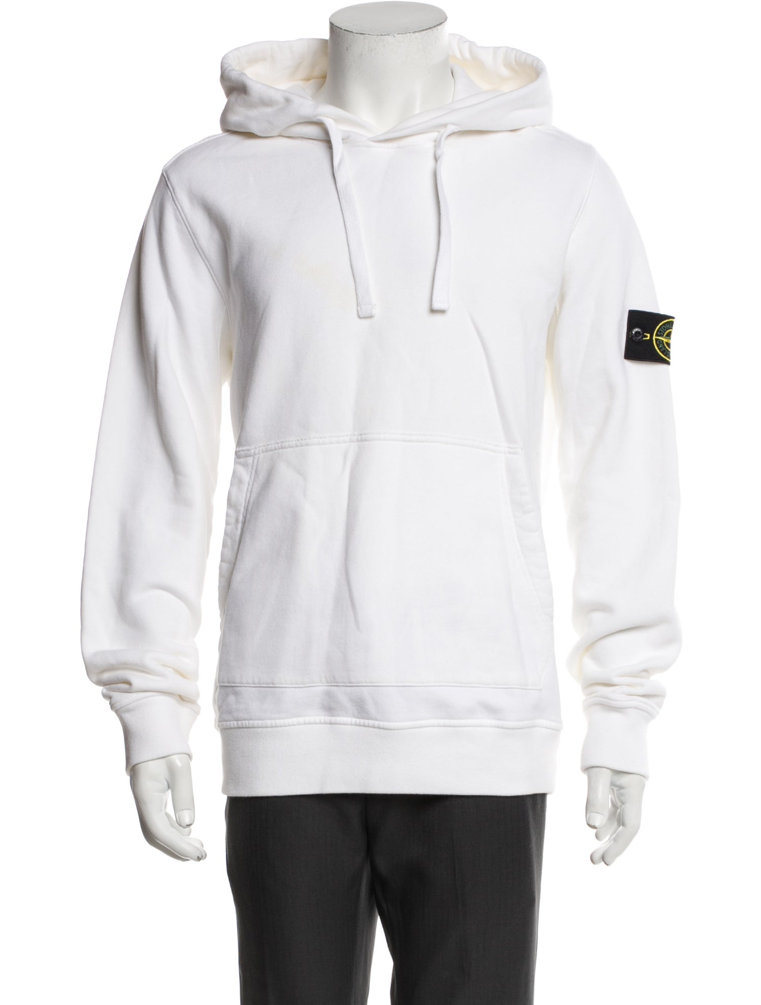 Stone Island Crew Neck Long Sleeve Hoodie