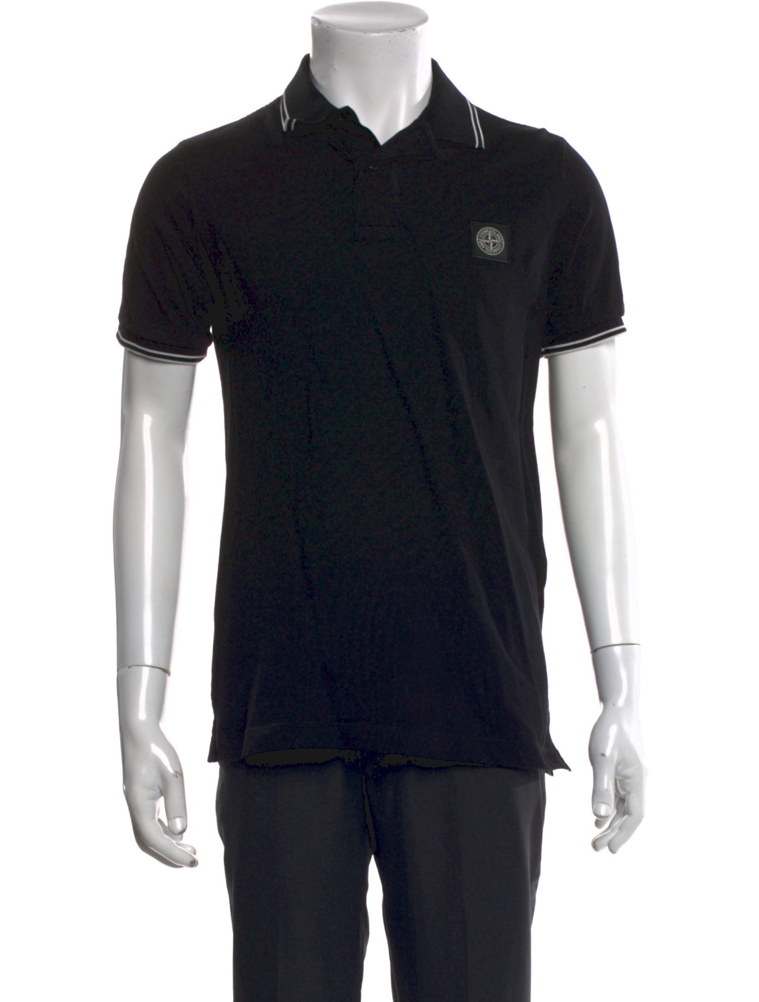Stone Island Striped Short Sleeve Shirt
