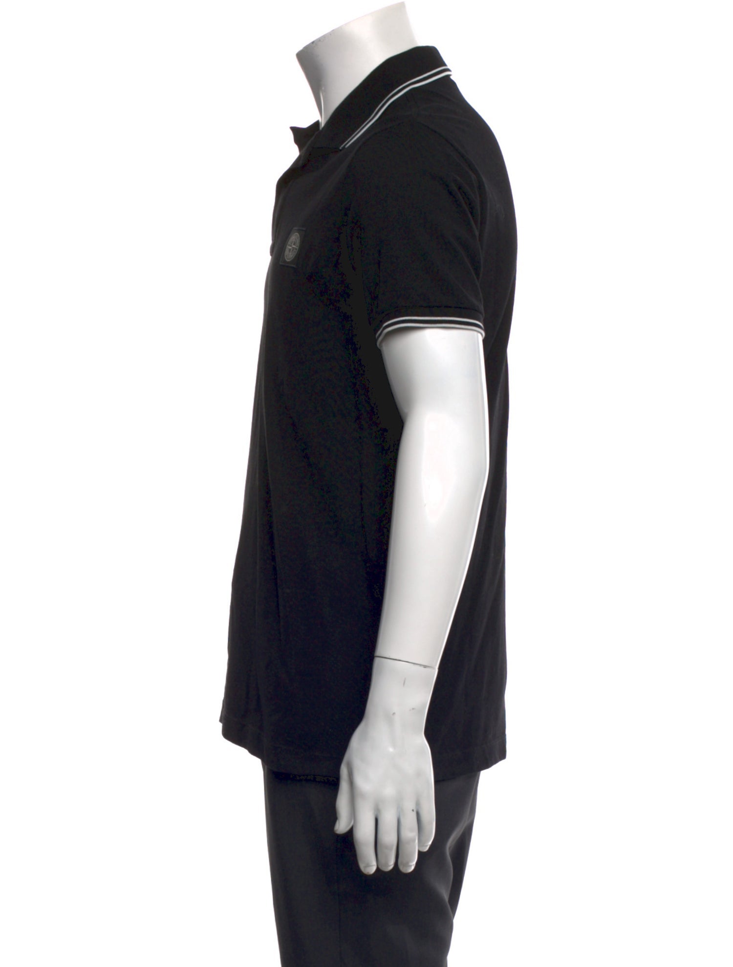 Stone Island Striped Short Sleeve Shirt