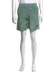 Stone Island Embroidered Accent Swim Trunks
