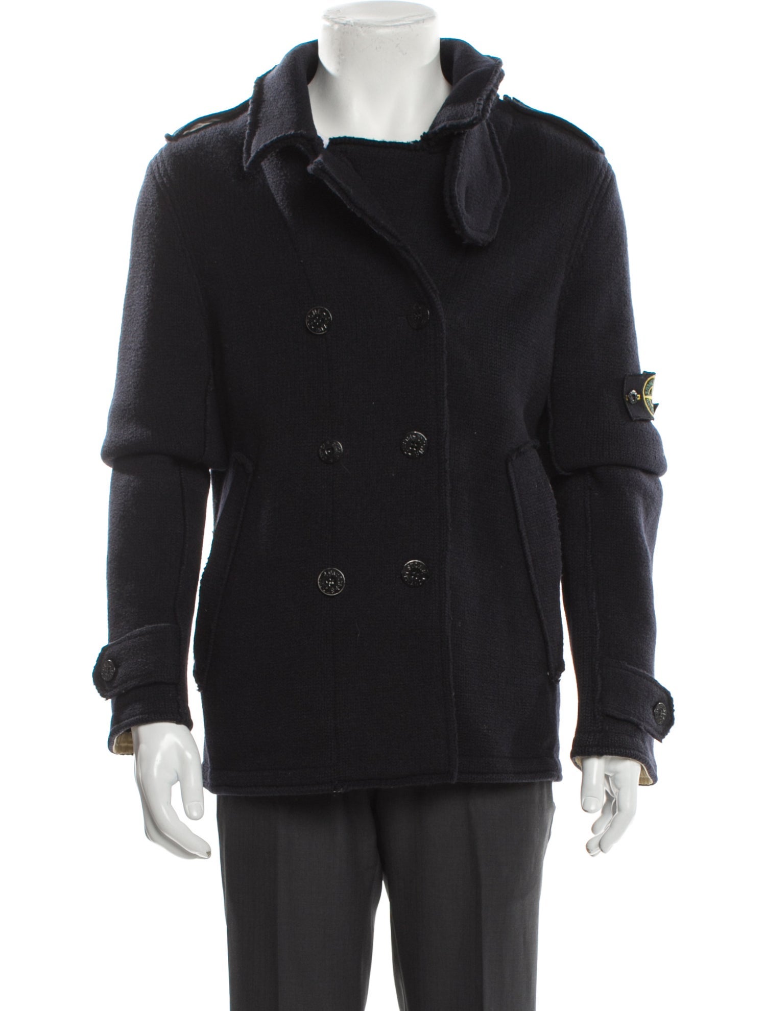 Stone Island Vintage Late 1990's - Early 2000's Peacoat