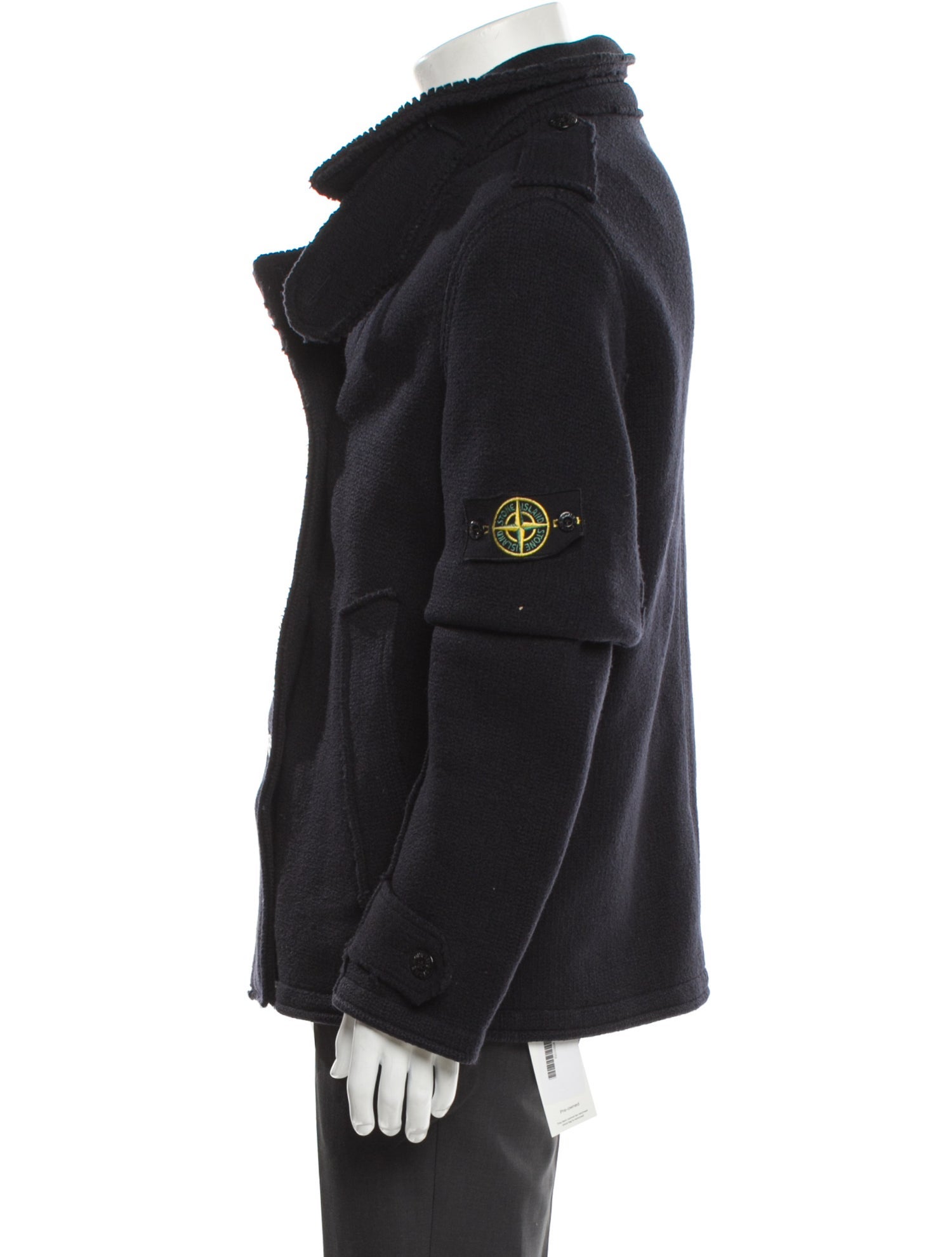Stone Island Vintage Late 1990's - Early 2000's Peacoat