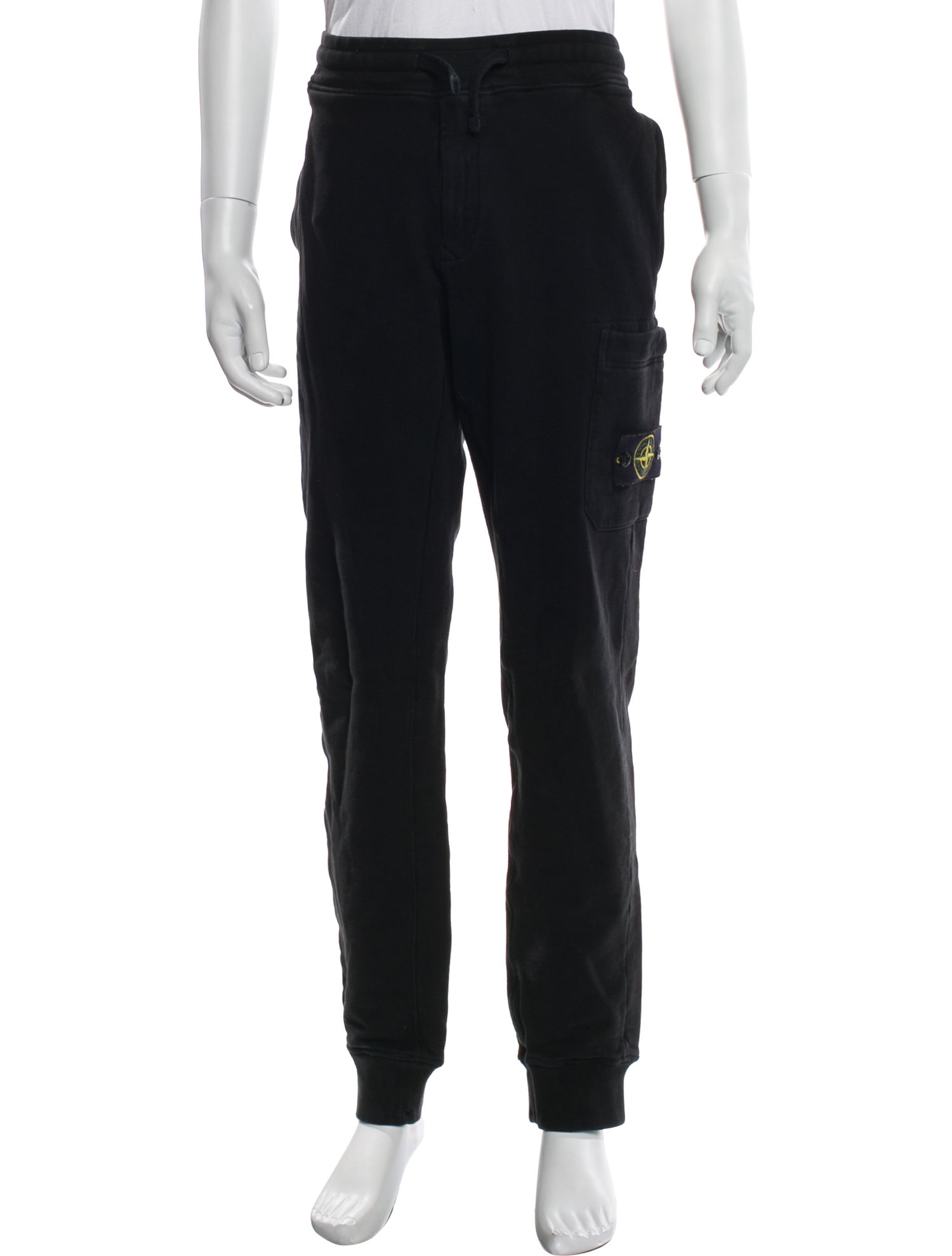 Stone Island Embroidered Accent Lounge Bottoms