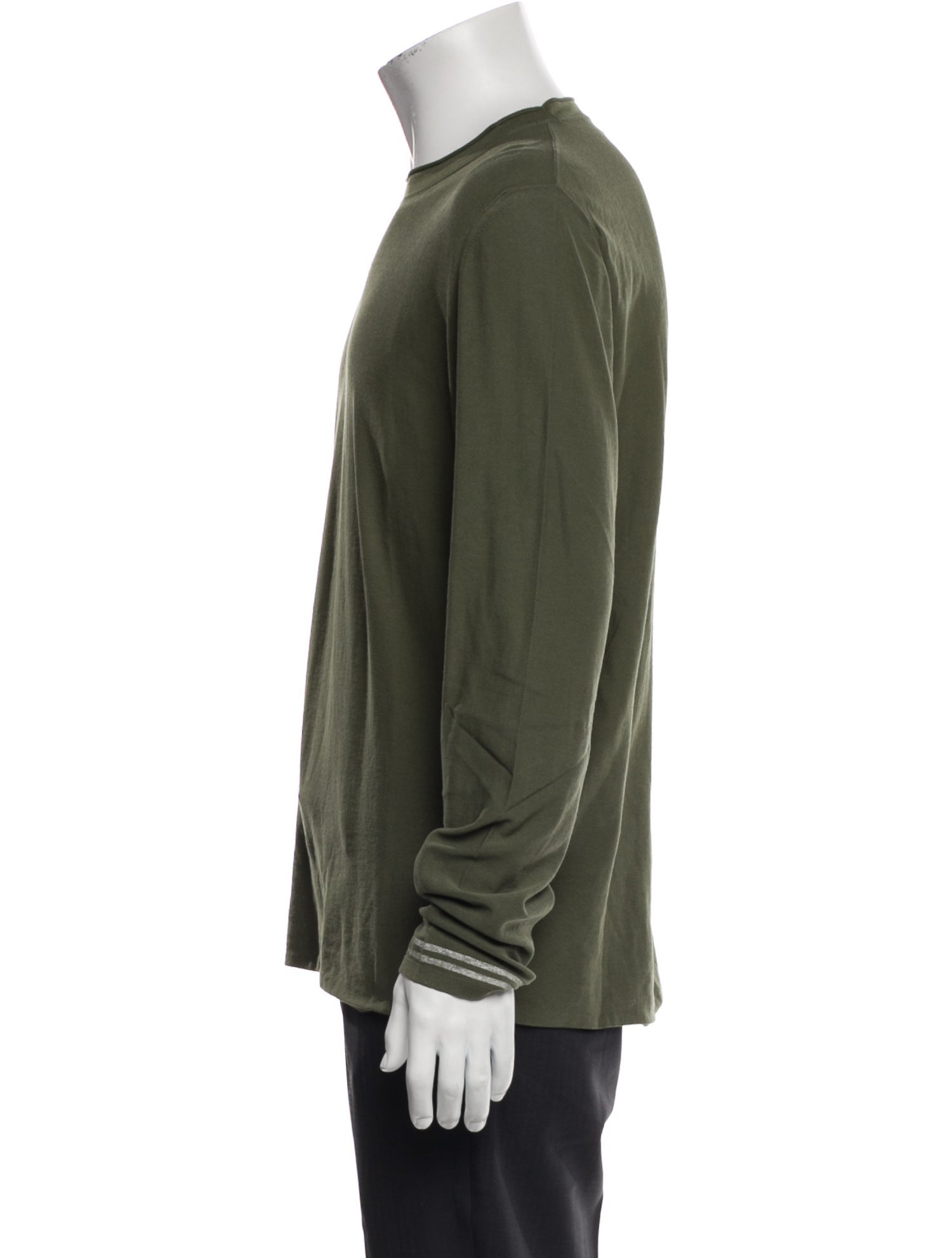 Stone Island Crew Neck Long Sleeve T-Shirt