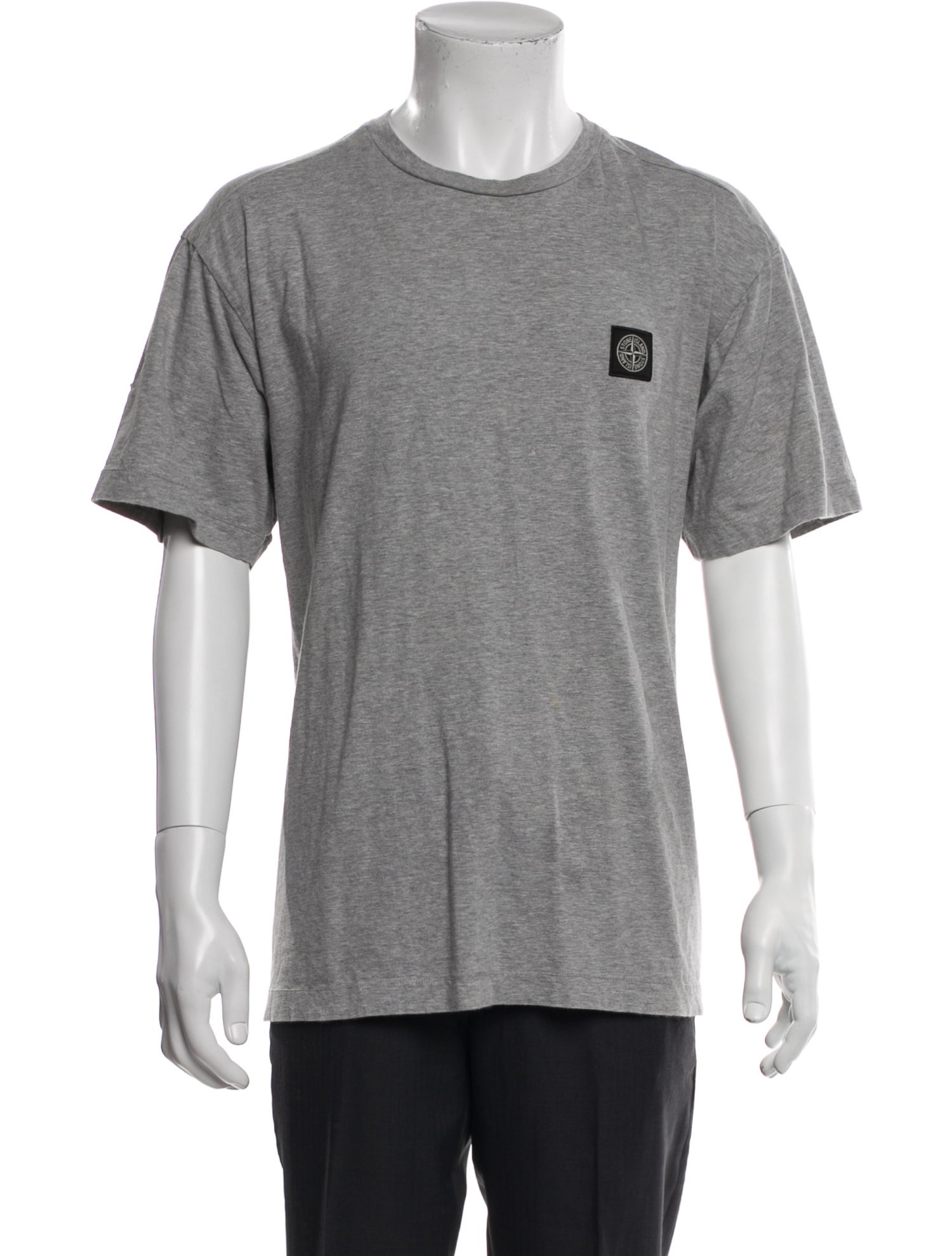 Stone Island Graphic Print Crew Neck T-Shirt