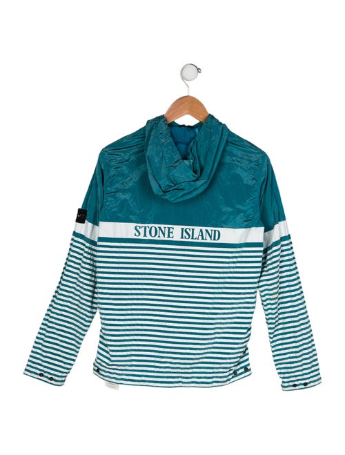 Stone Island Stripe Print Zip Jacket