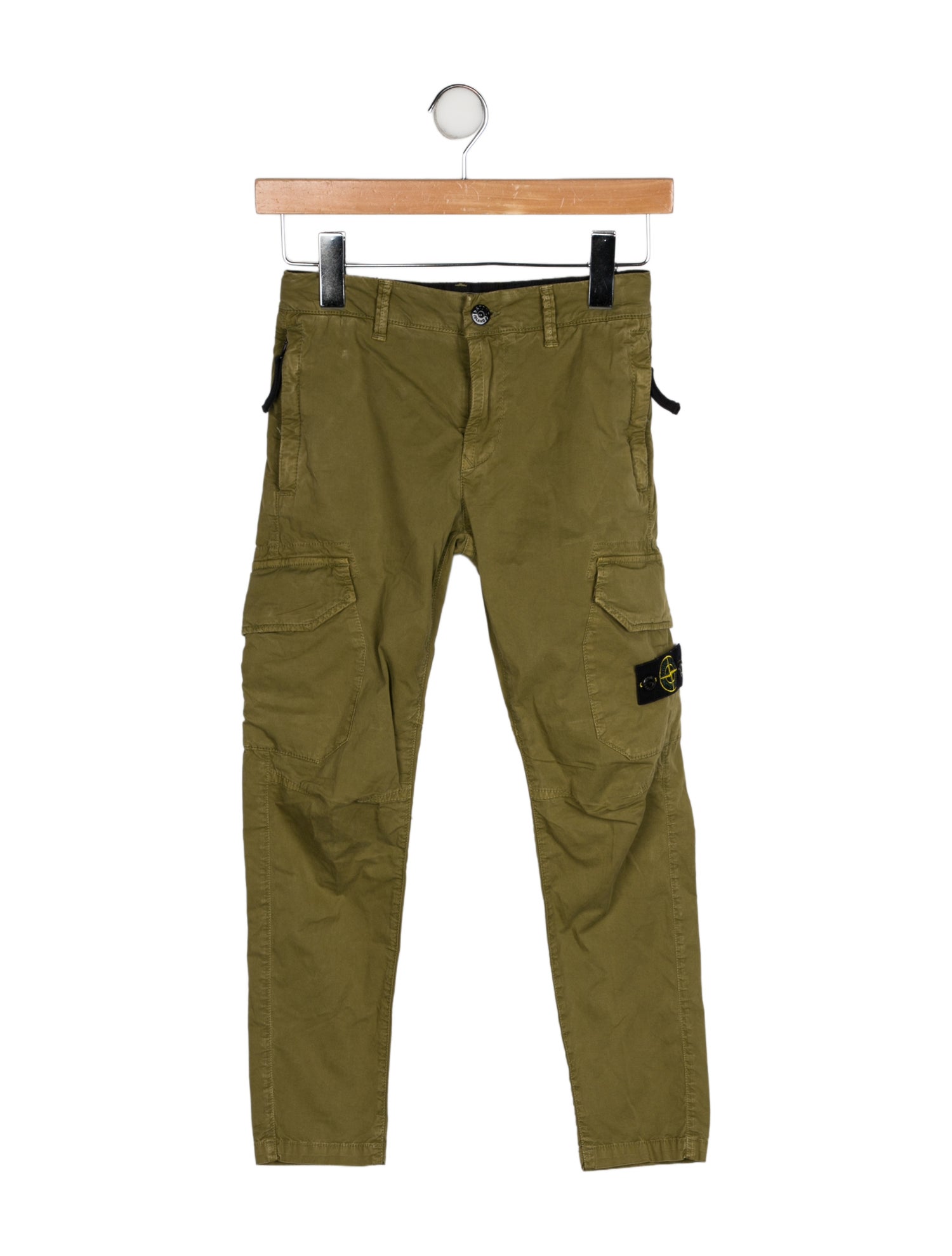 Stone Island Solid Cargo Pants