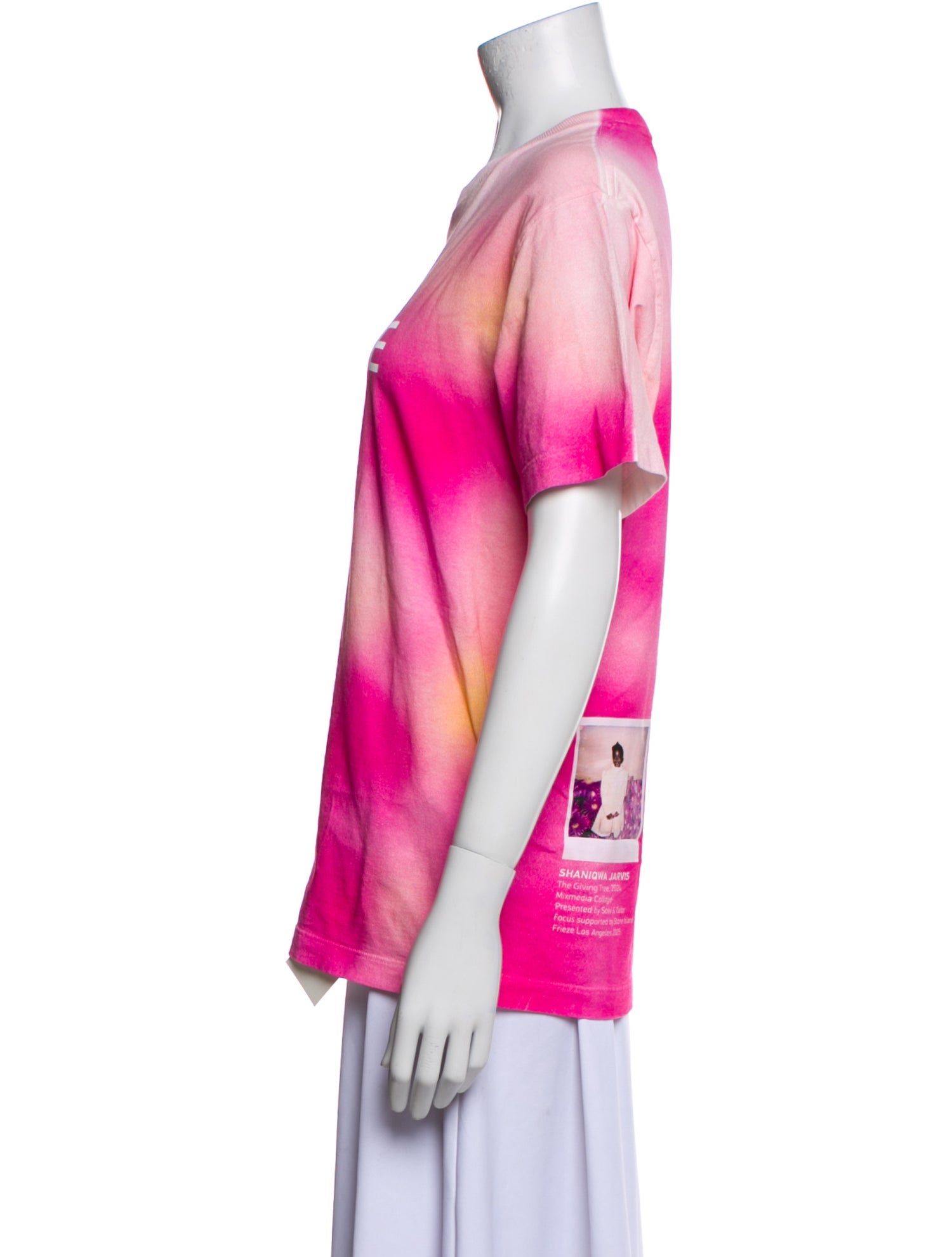 Stone Island Tie-Dye Print Crew Neck T-Shirt