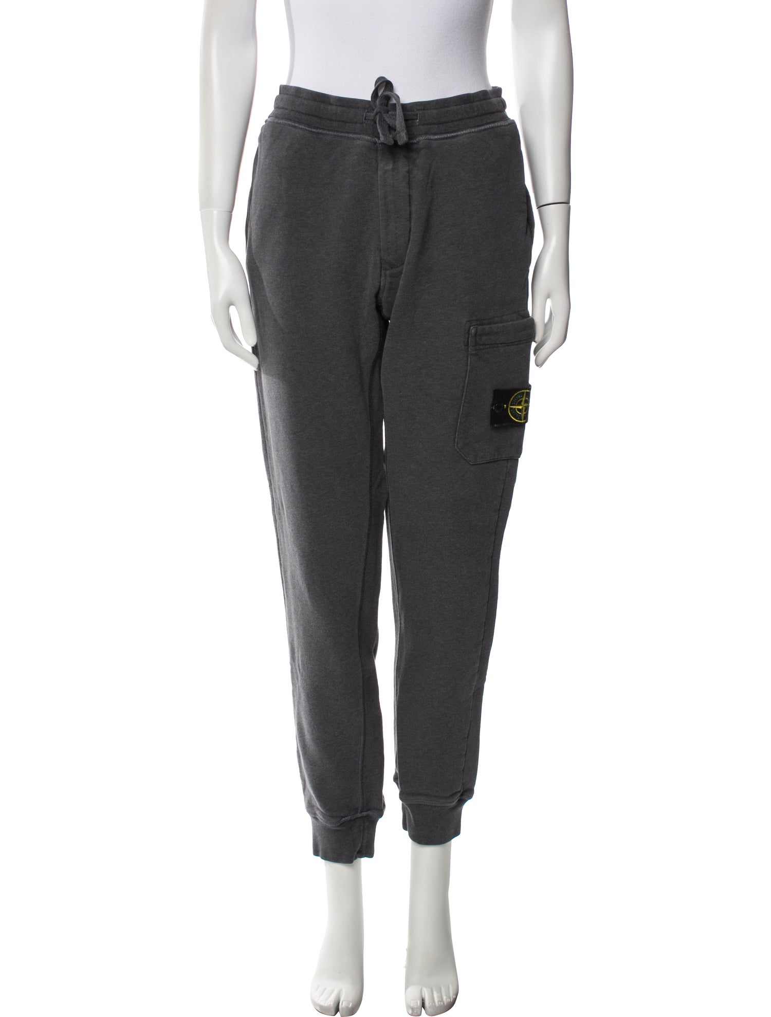 Stone Island Embroidered Accent Sweatpants