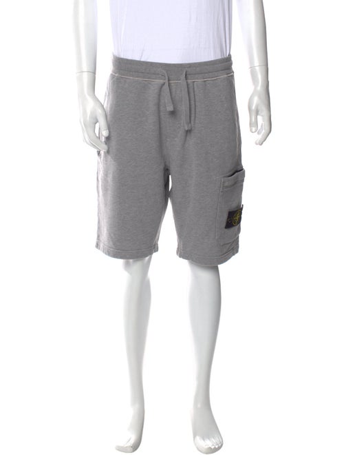 Stone Island Graphic Print Jogger Shorts