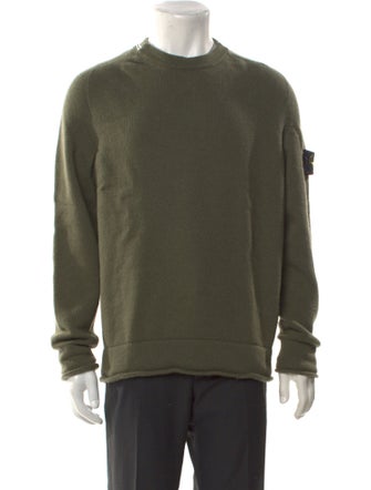Stone Island Wool Crew Neck Pullover