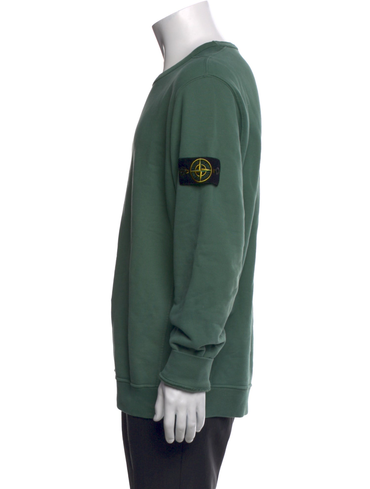 Stone Island Crew Neck Long Sleeve Pullover