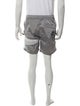 Stone Island Colorblock Pattern Mesh Accents Swim Trunks