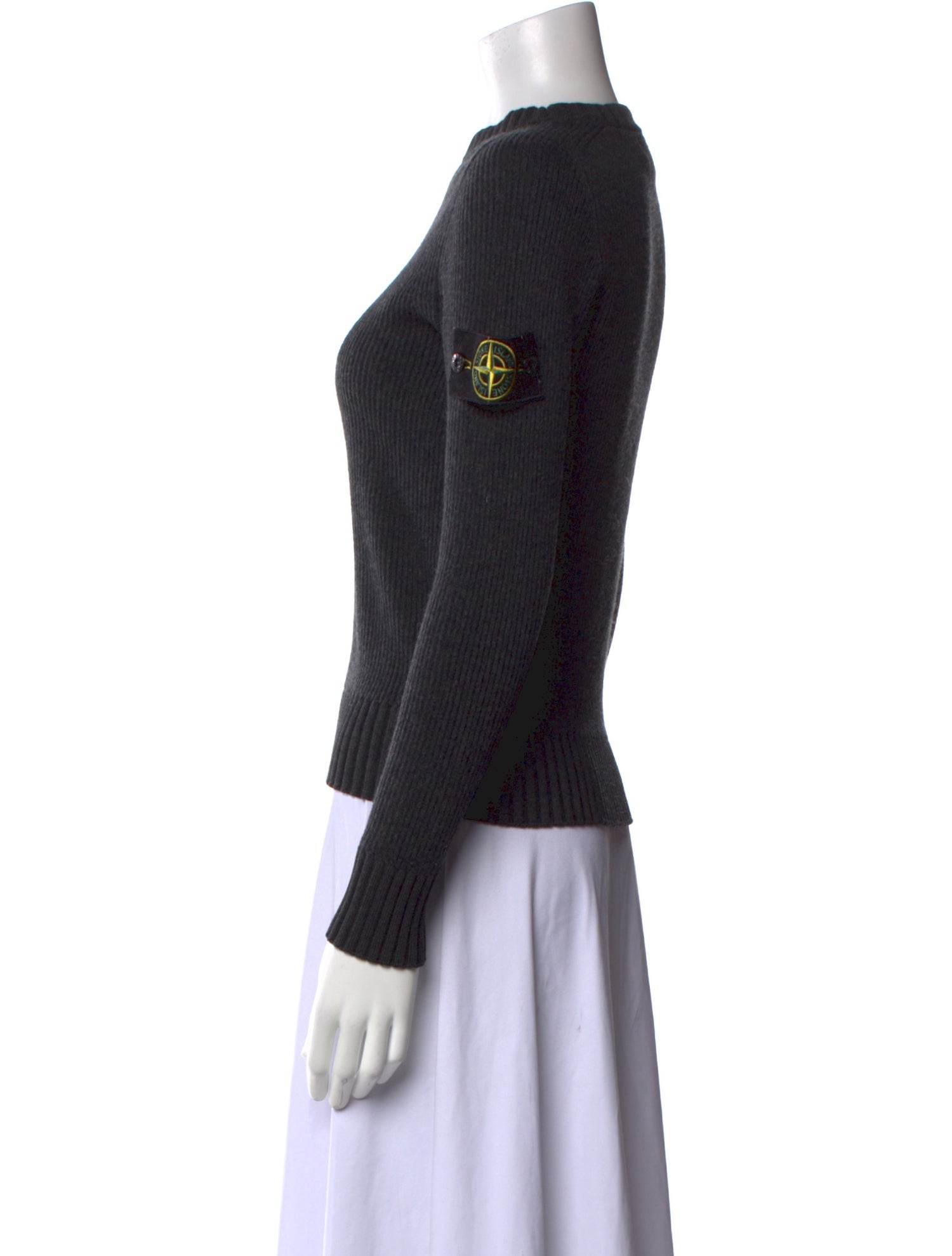 Stone Island Wool Crew Neck Sweater
