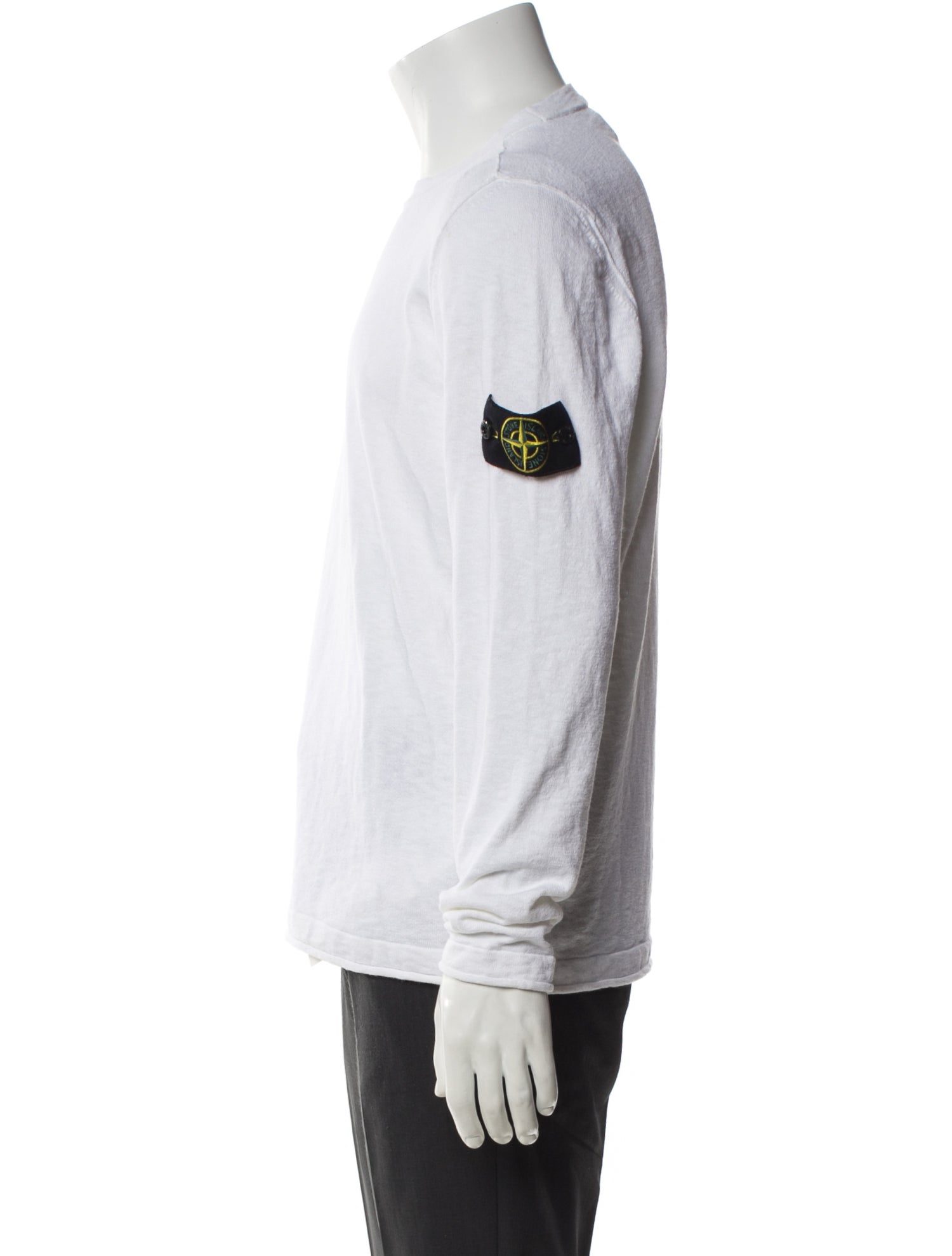 Stone Island Crew Neck Long Sleeve Pullover