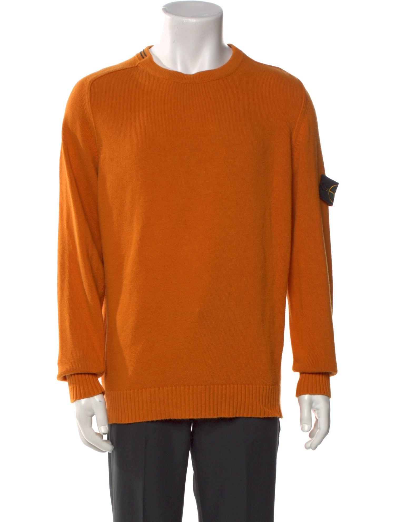 Stone Island Crew Neck Long Sleeve Pullover
