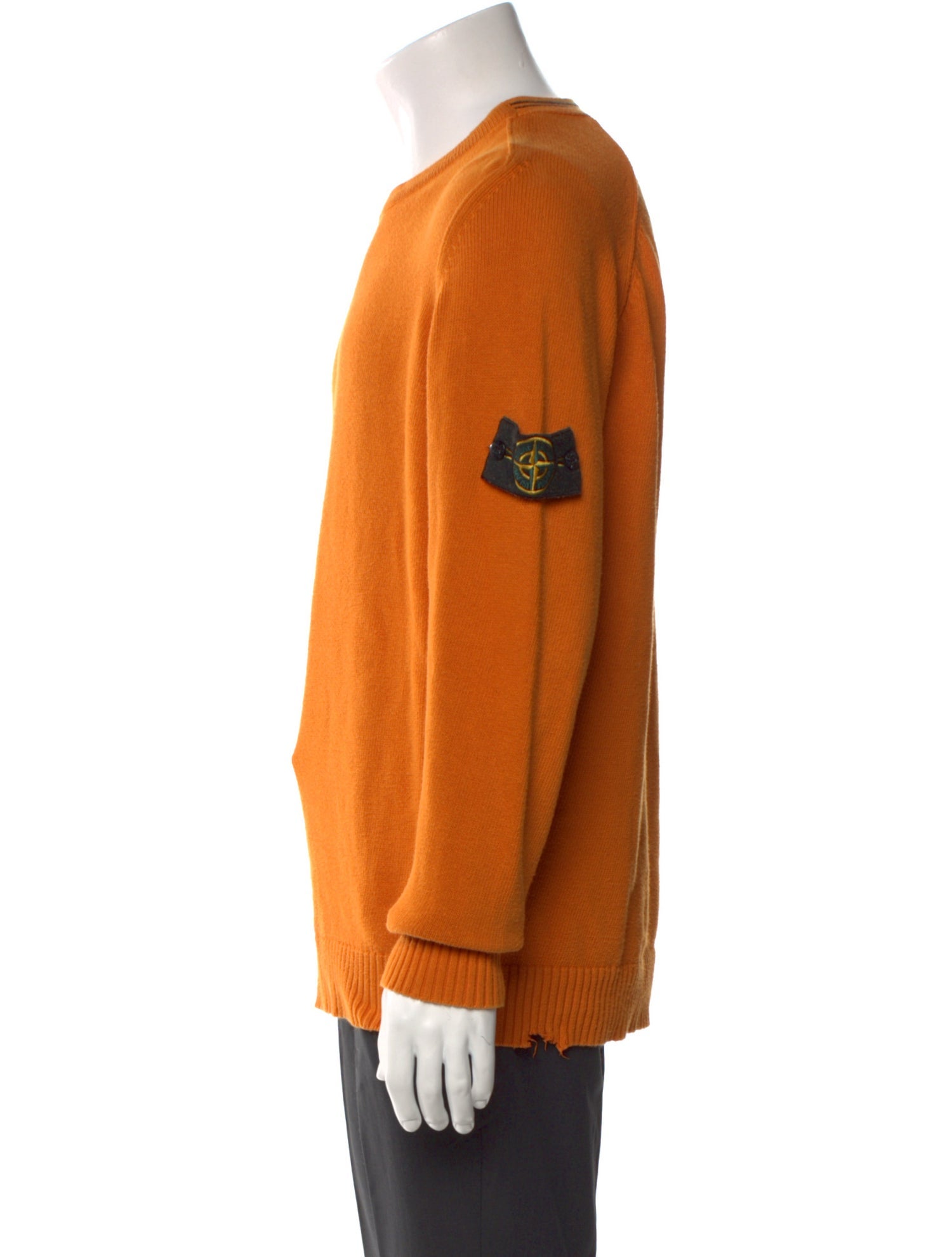 Stone Island Crew Neck Long Sleeve Pullover