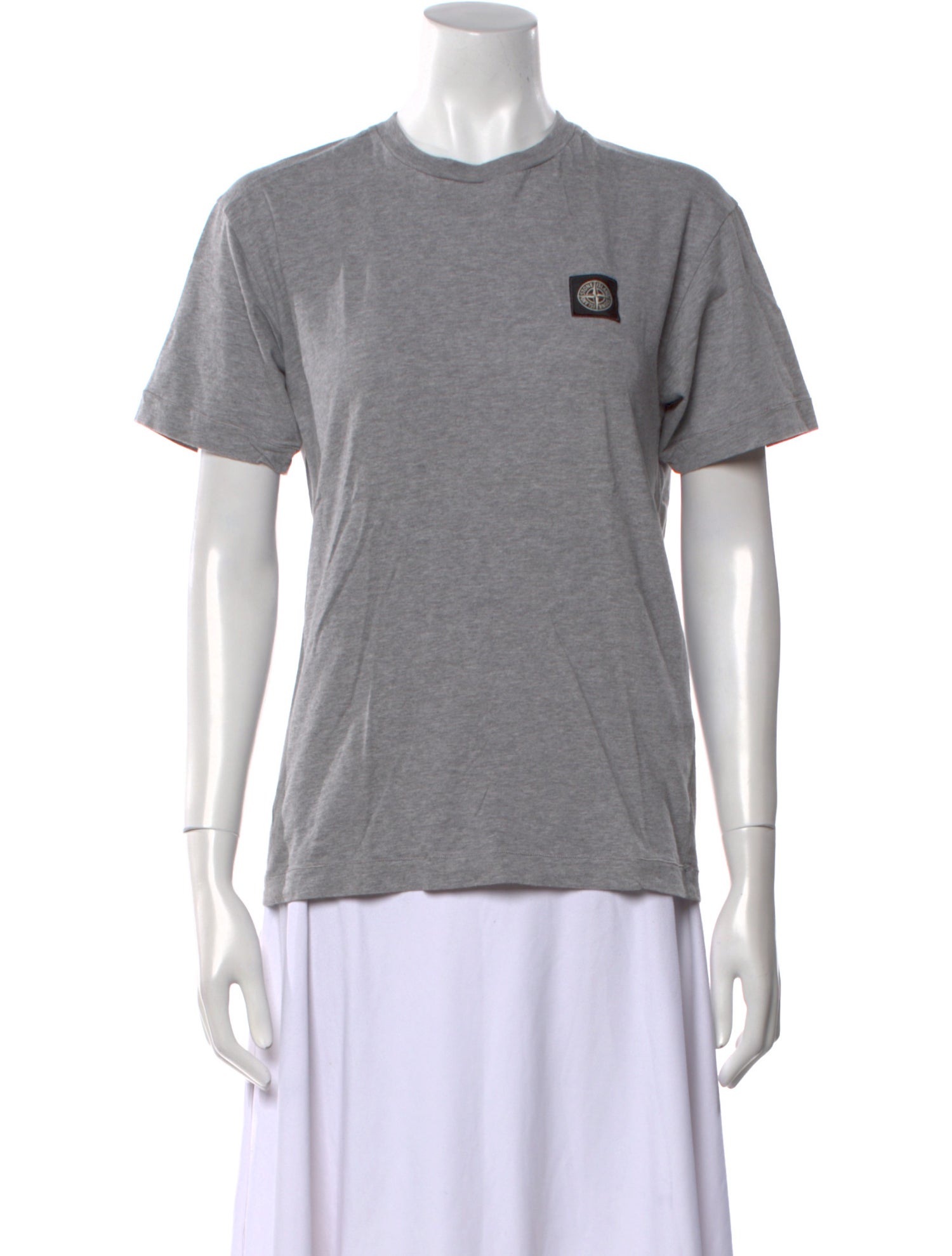 Stone Island Graphic Print Crew Neck T-Shirt