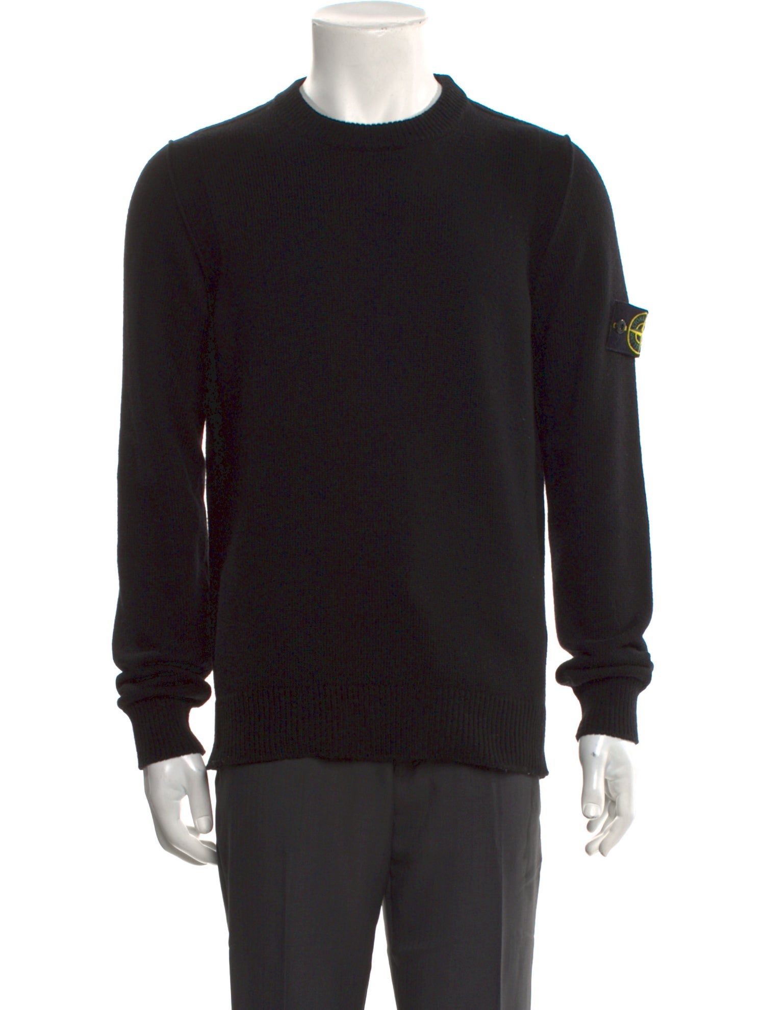Stone Island Wool Crew Neck Pullover
